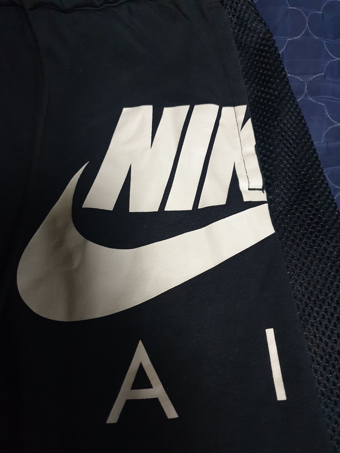 나이키 에어 프렌치테리 쇼트 하프팬츠 블랙 (XL) 상품이미지4