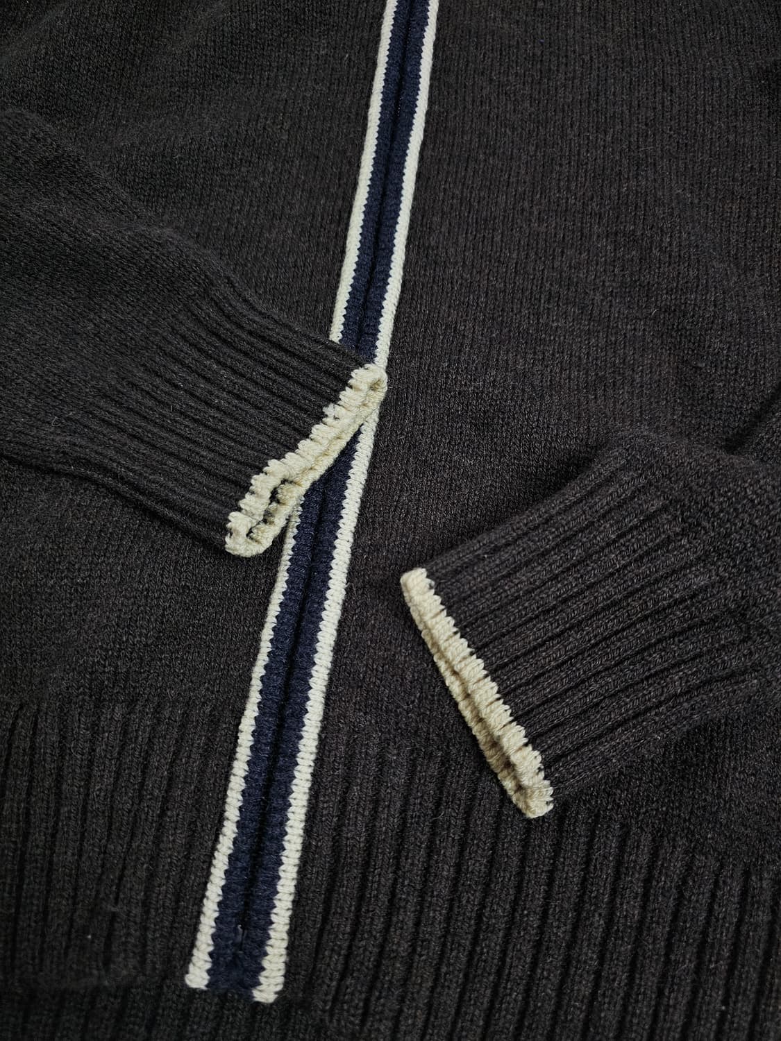 [S] 타미힐피거 골프 프리미엄 램스울 니트 집업 상품이미지4