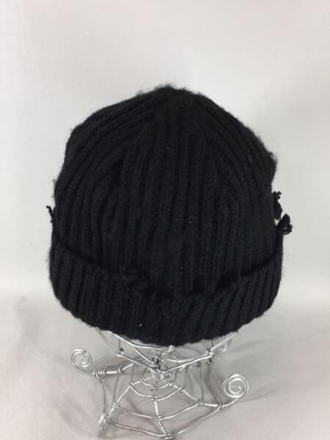 키지마 타카유키 / 블랙 데미지 가공 니트 비니 상품이미지6