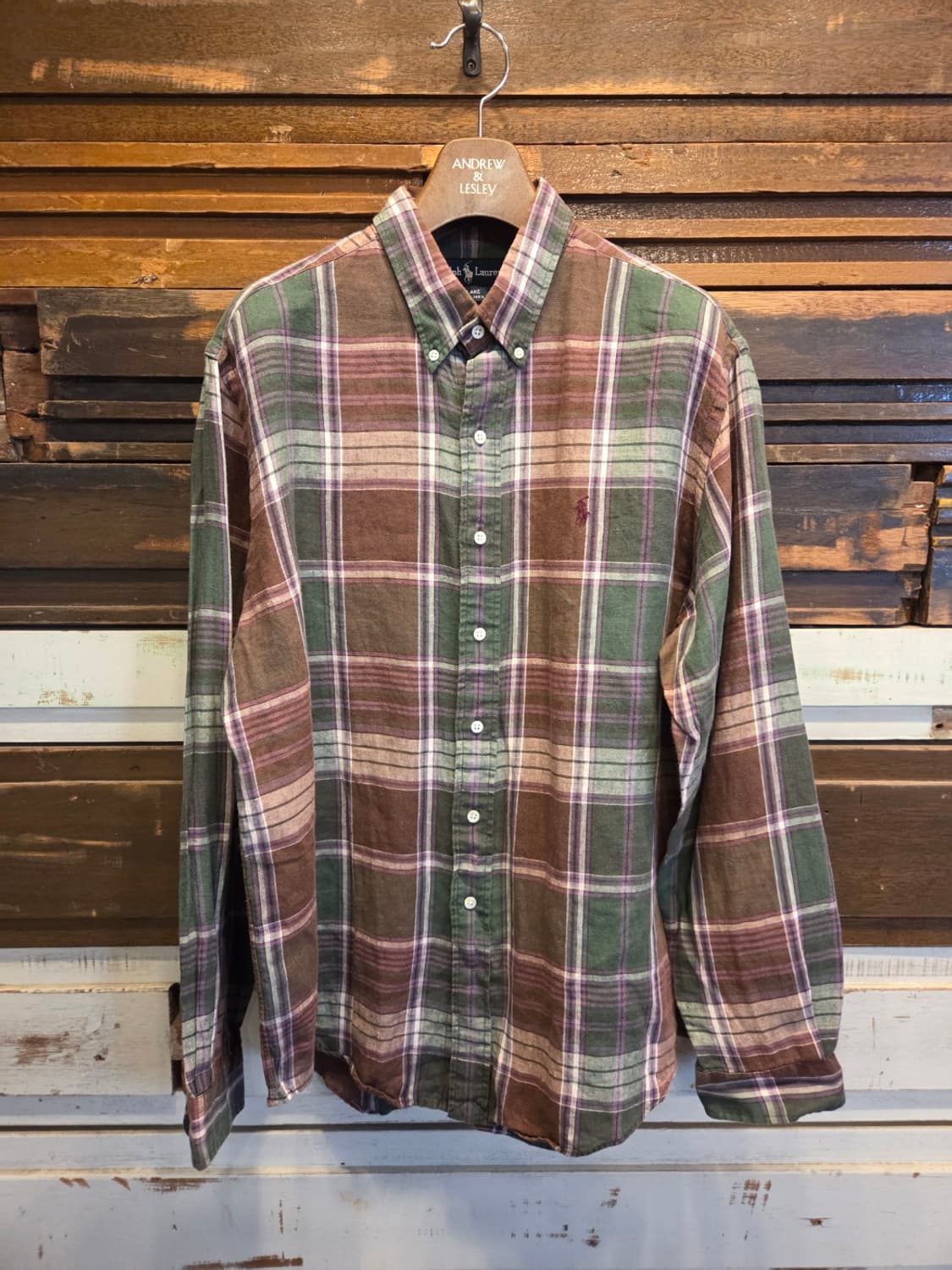 00'S 폴로랄프로렌 린넨셔츠 상품이미지1