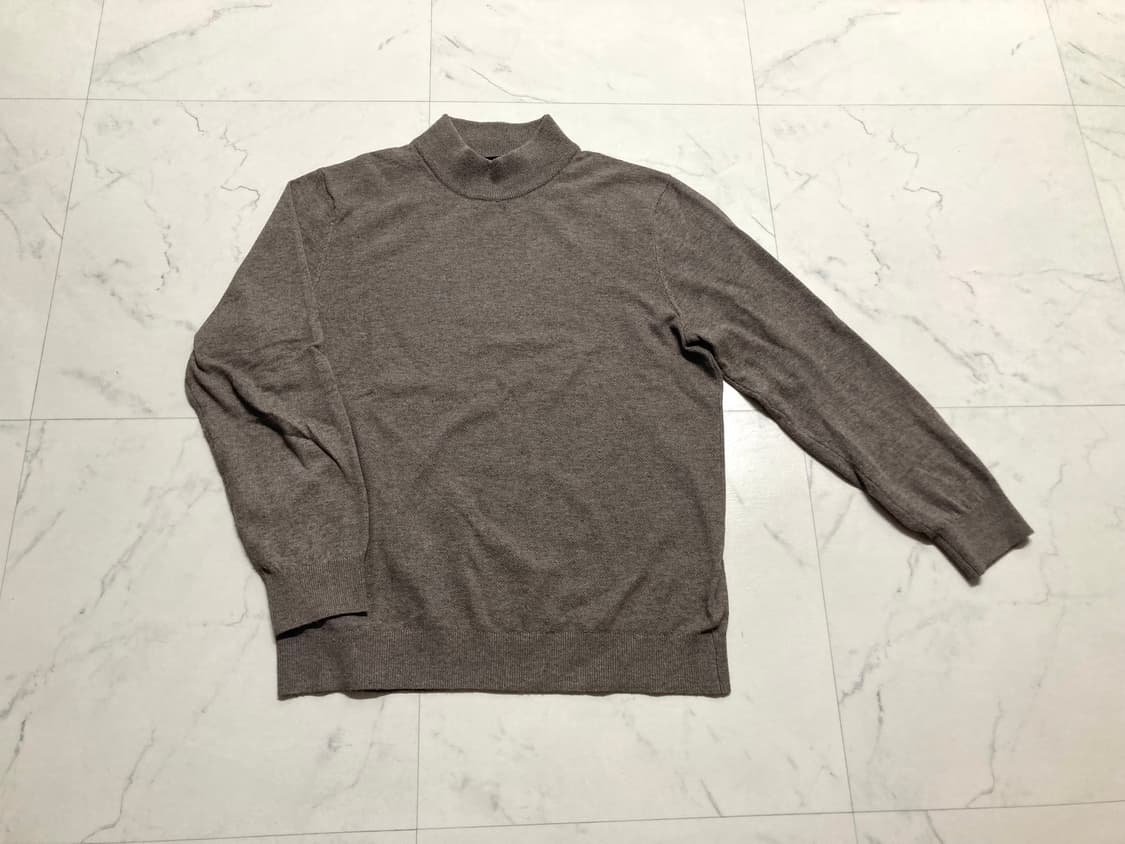 파렌하이트 캐시미어 워셔블 모크넥 니트 2벌 105-110 상품이미지3