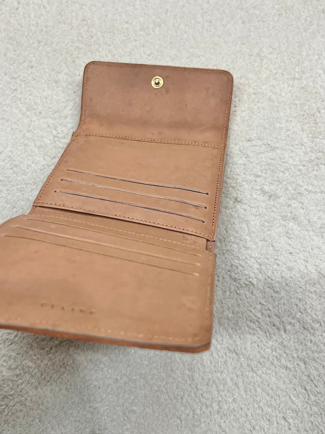 90s old CELINE 올드 셀린 마카담 지갑 상품이미지8