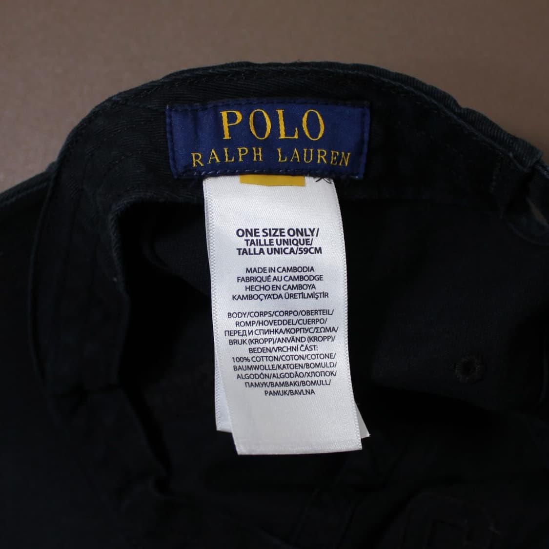 Polo 폴로 랄프로렌 블랙 빅포니 볼캡 상품이미지6