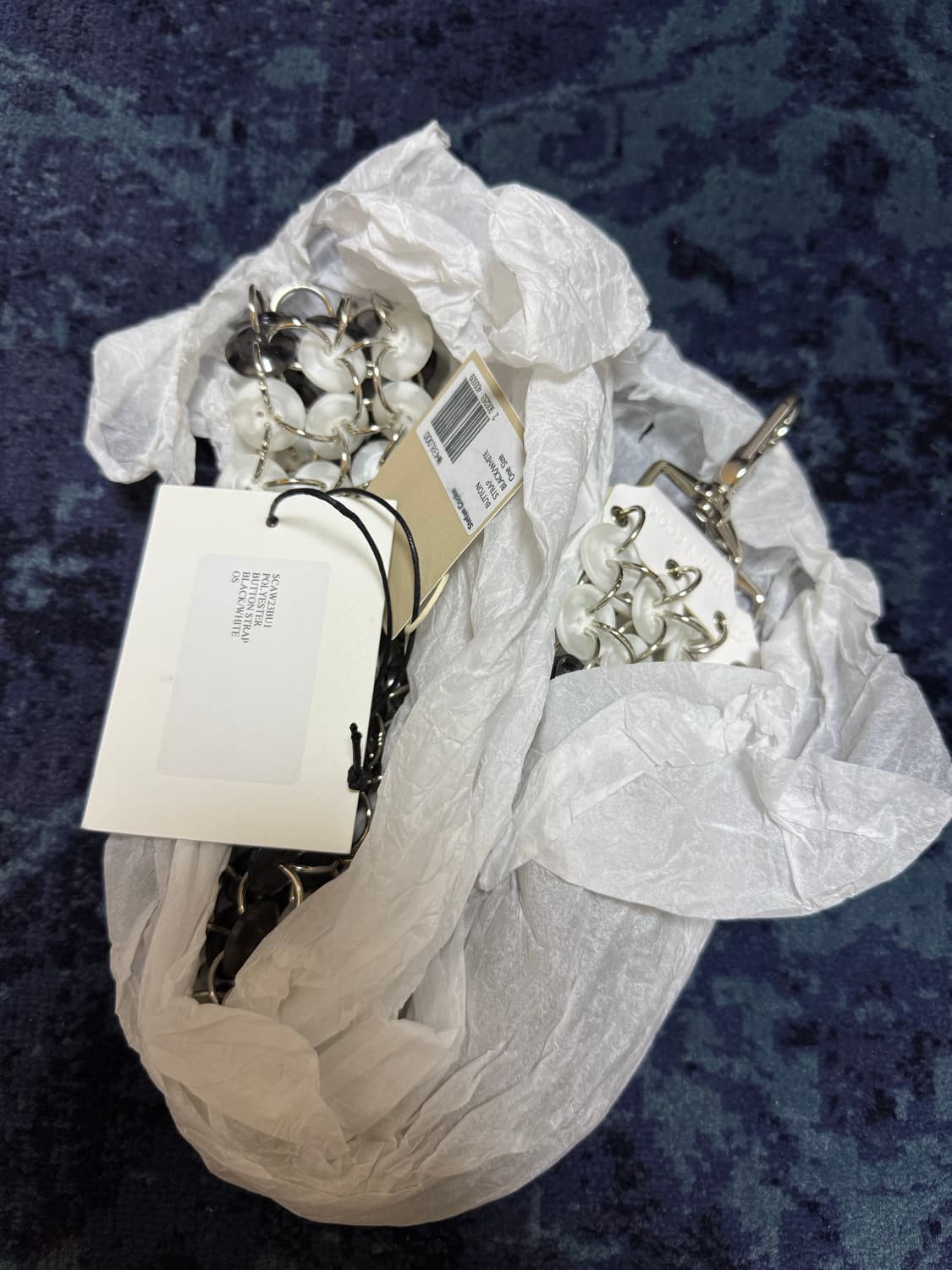 [OS]Stefan Cooke Black White ButtonStrap 상품이미지2