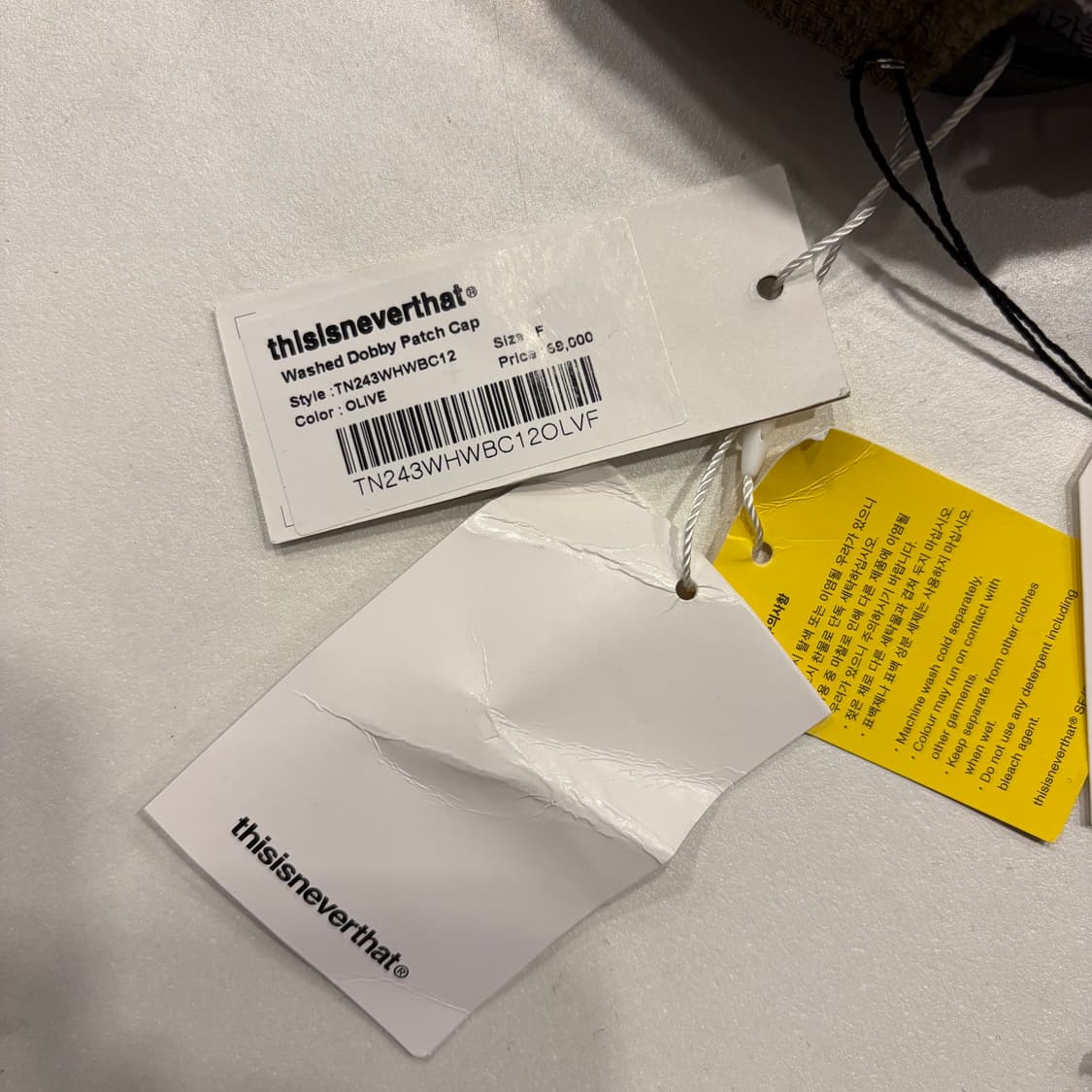 디스이즈네버댓 Original 볼캡 브라운 상품이미지3