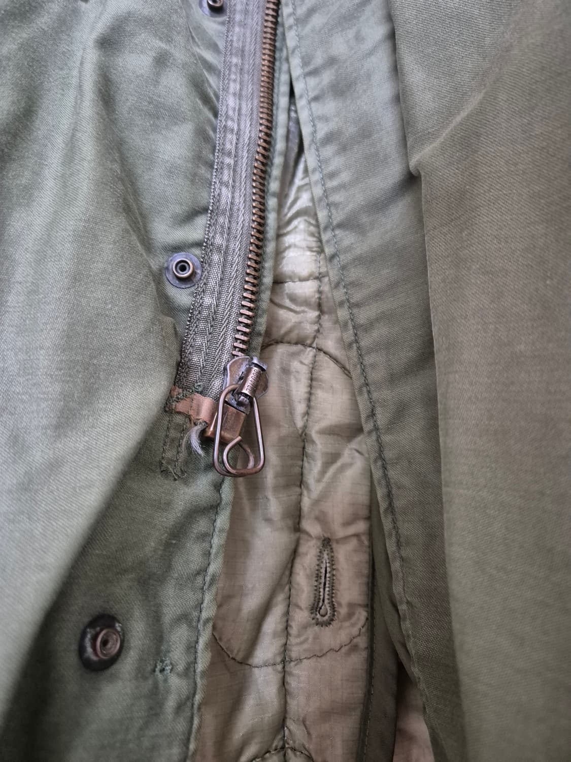 80s 오리지날 m65 필드자켓(데드스탁 내피포함) M/L 상품이미지4