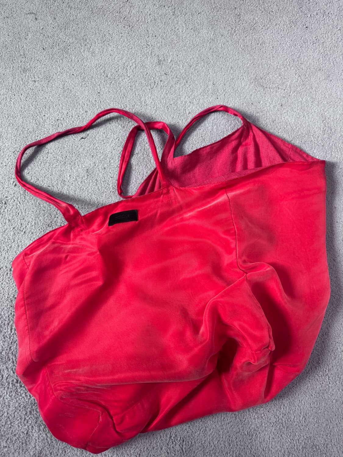 머듈 라운지백 큐프라 레드 상품이미지1