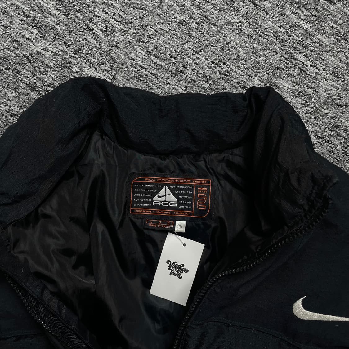 00s 나이키 acg 올드스쿨 립스탑 다운 패딩y 2371 상품이미지6