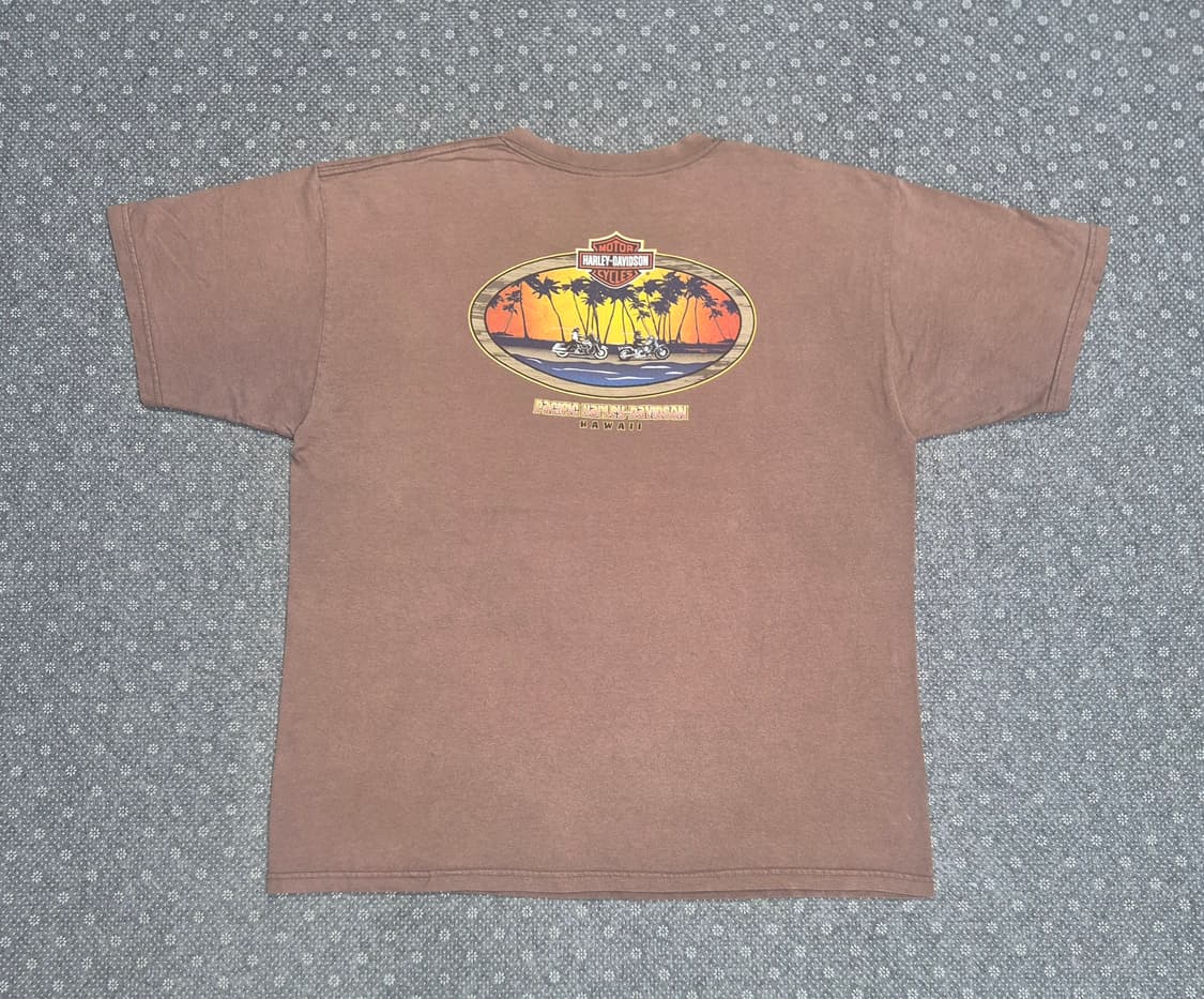 [XL]00s US made 할리데이비슨 하와이 -941 상품이미지2