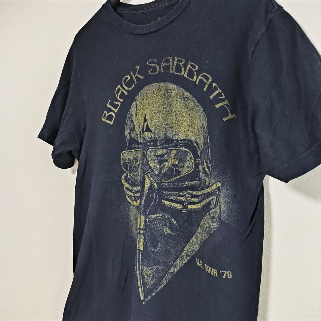 [M] Black Sabbath 블랙사바스 78' 투어티 밴드티 상품이미지1