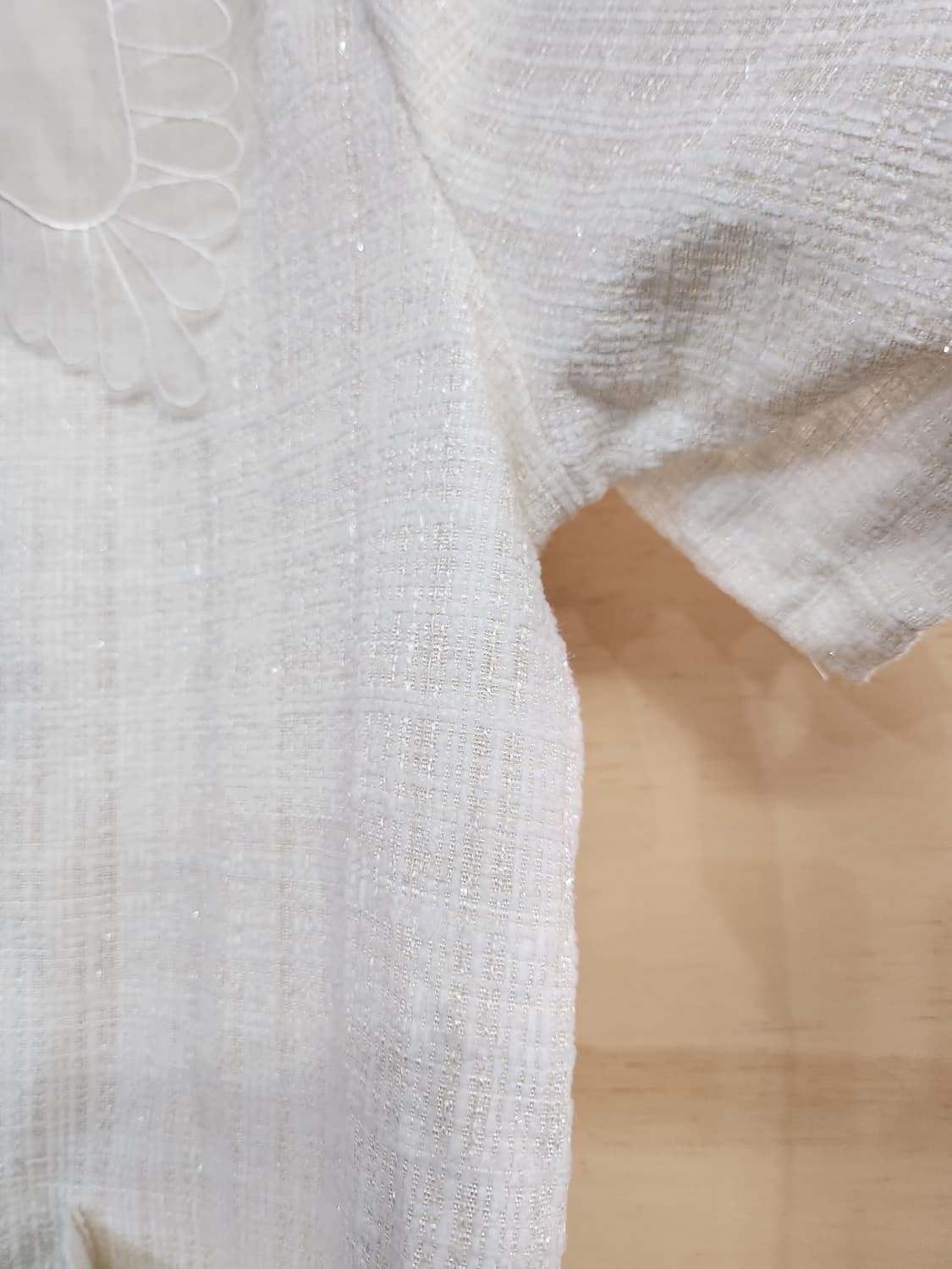 1152) 더오픈프로덕트 트위드 반팔원피스 상품이미지3