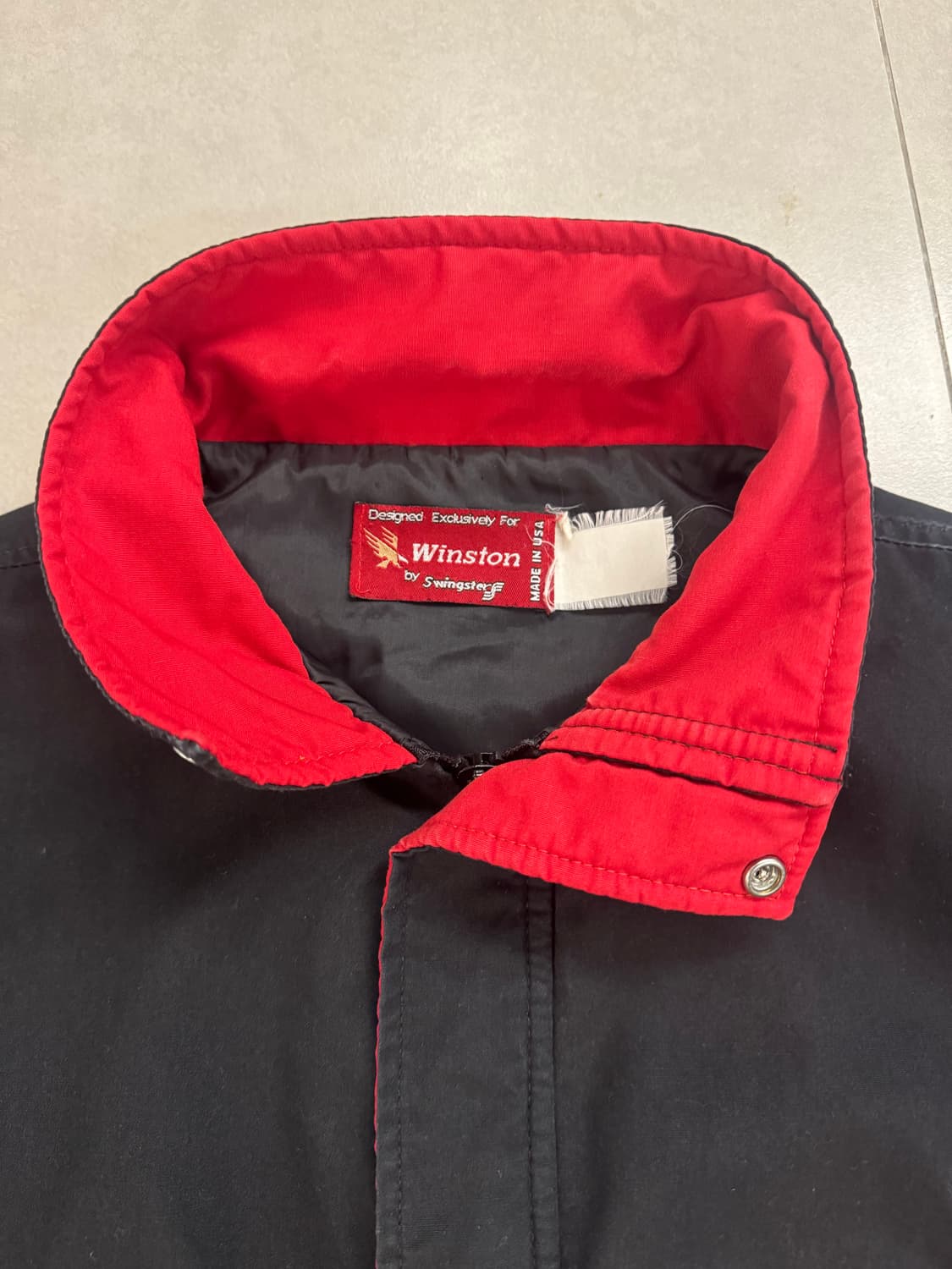 90’s Swingster winston 레이싱팀 봄버 자켓 XL 상품이미지5