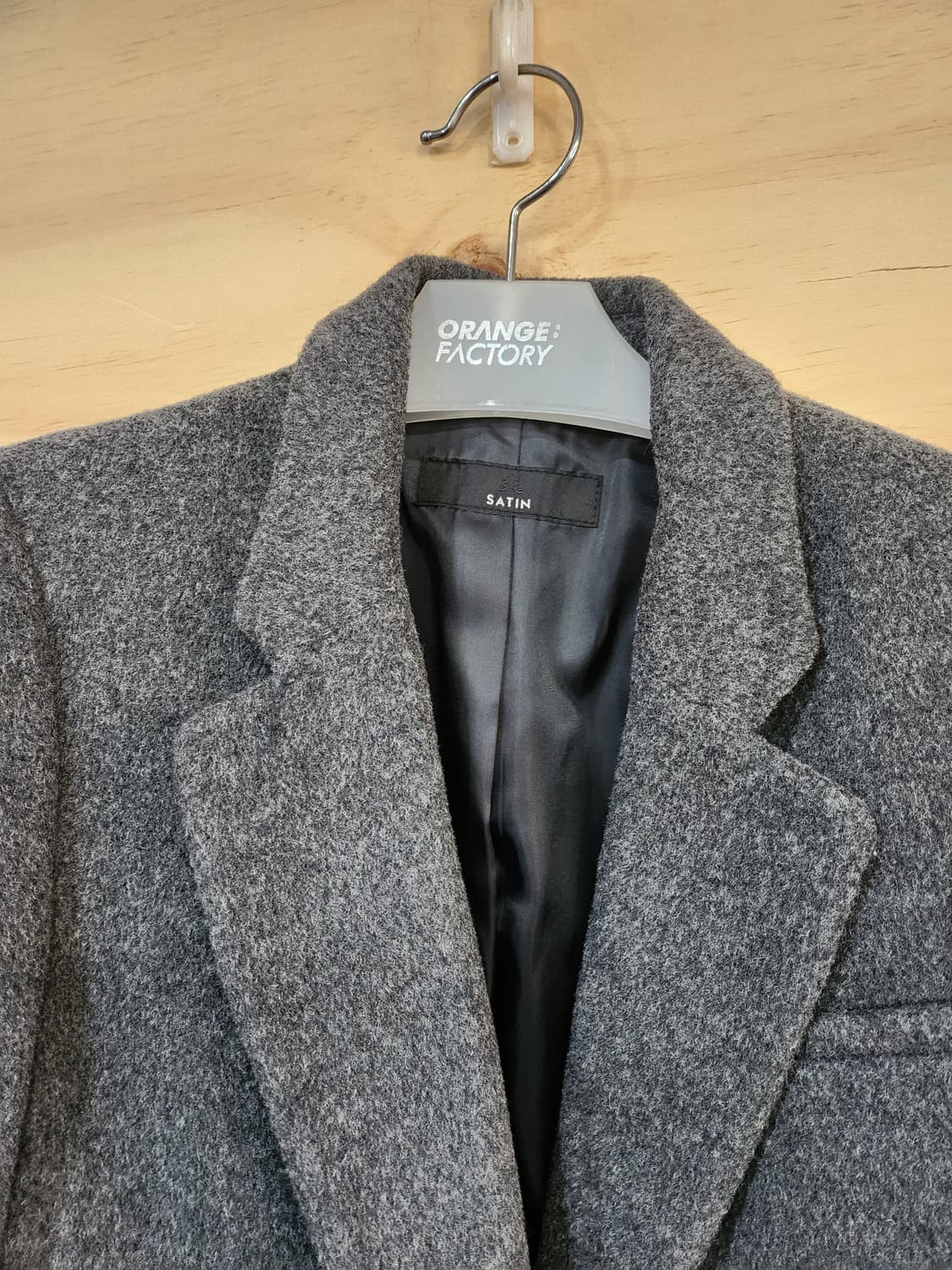 179) 샤틴 SATIN 모직 코트 상품이미지3