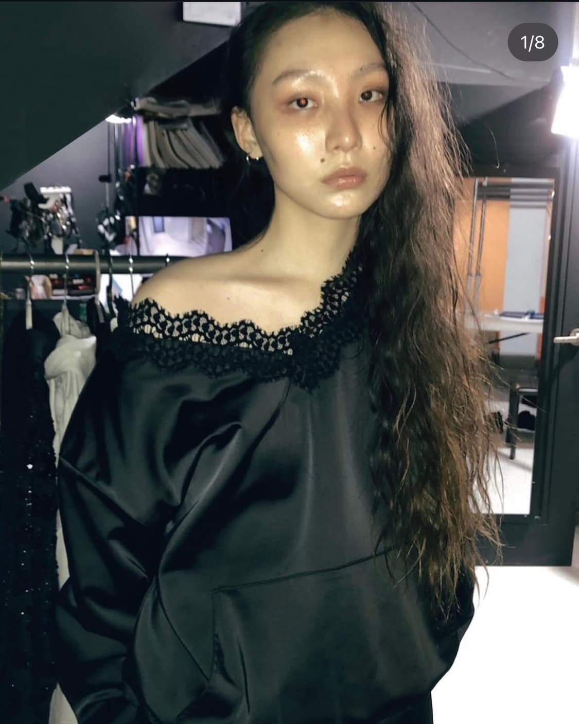 김미더영 레이스 패디드탑 상품이미지1