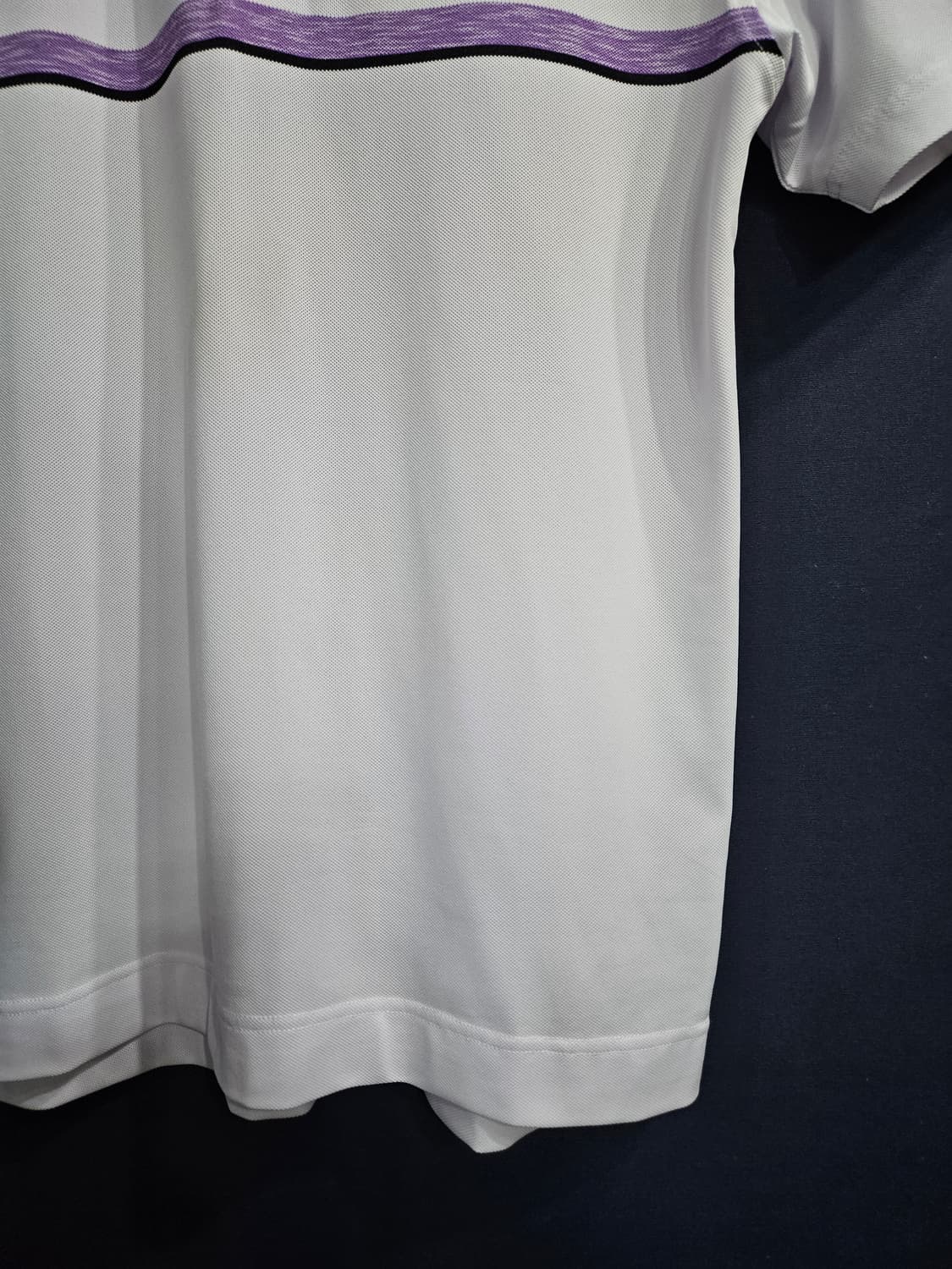 풋조이 화이트 남성 슬림핏 95 골프 카라반팔티  상품이미지5