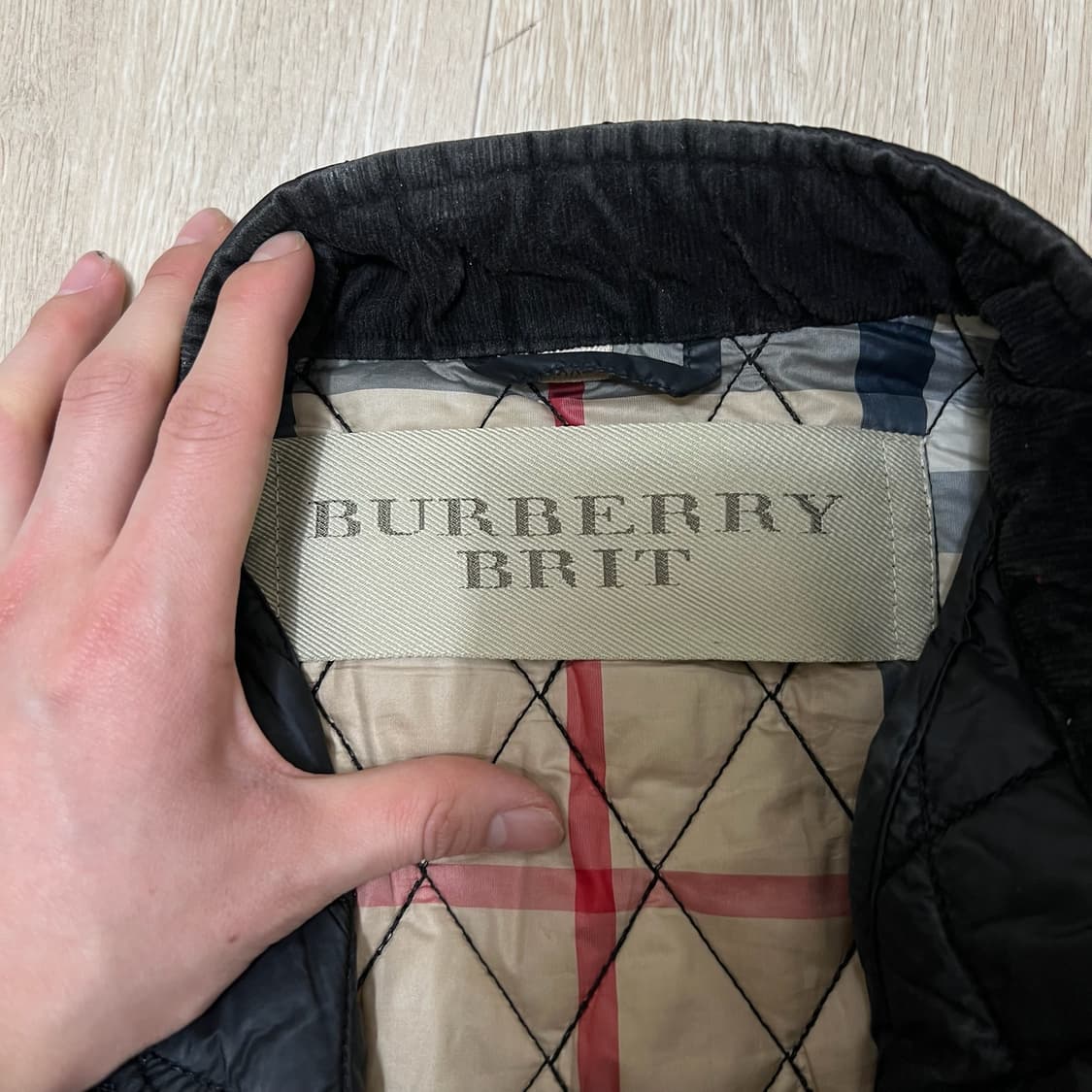 버버리 브릿 여성 노바체크 안감 퀼팅자켓 점퍼 XXL  상품이미지4