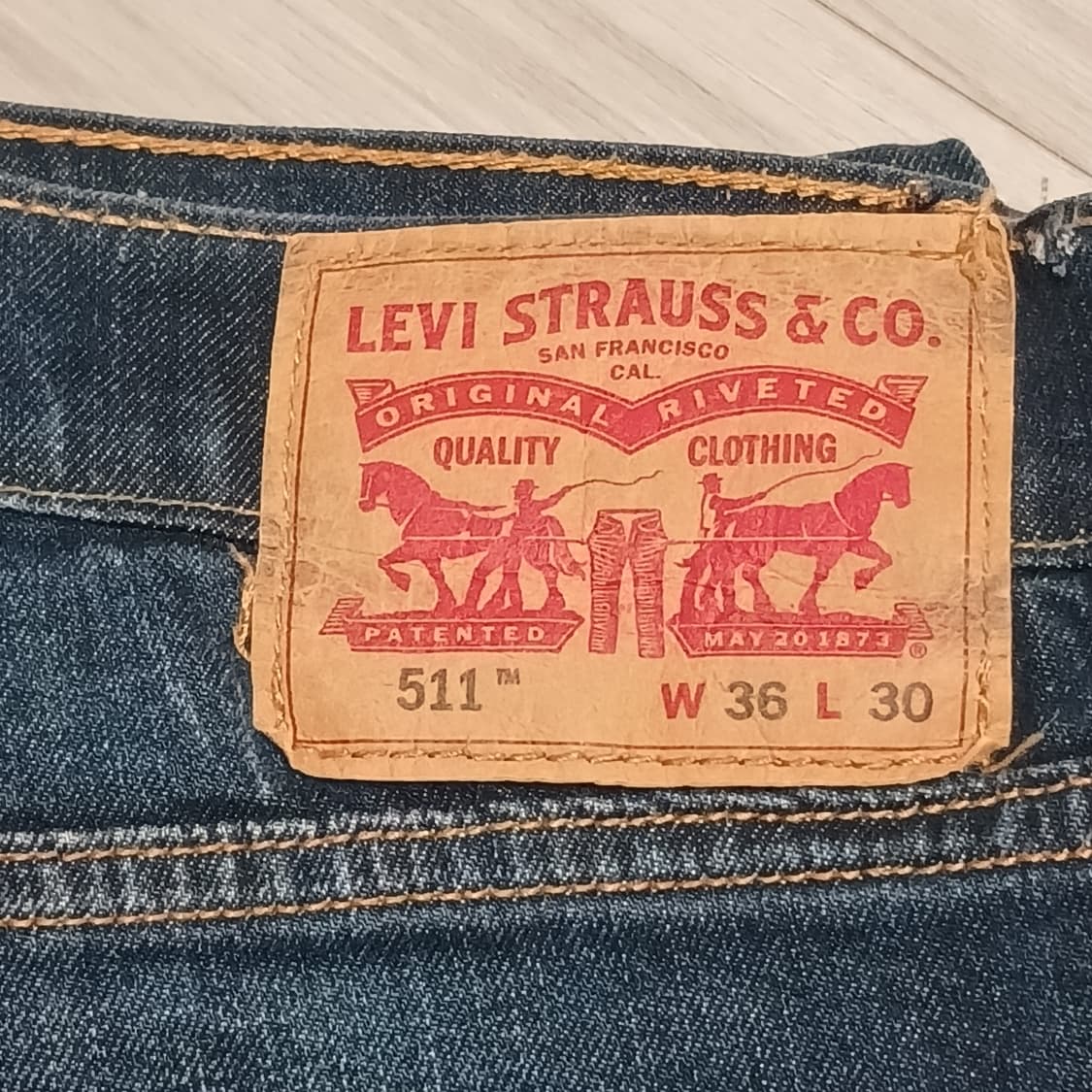 (36) 리바이스 511 청바지 데님 상품이미지4