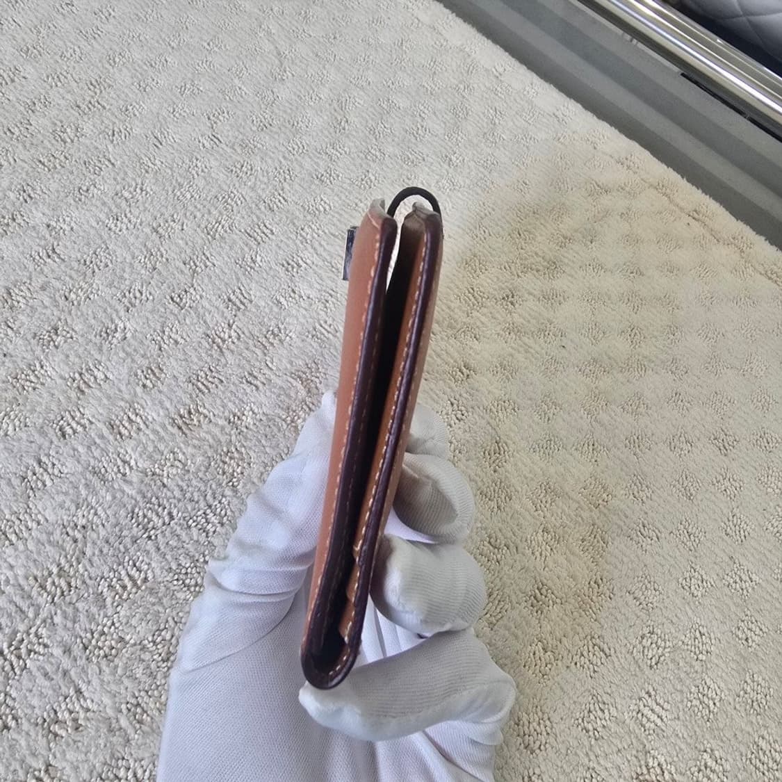 [중고/정품] 에르메스 베안 앱송 골드 하드웨어 장지갑 상품이미지6