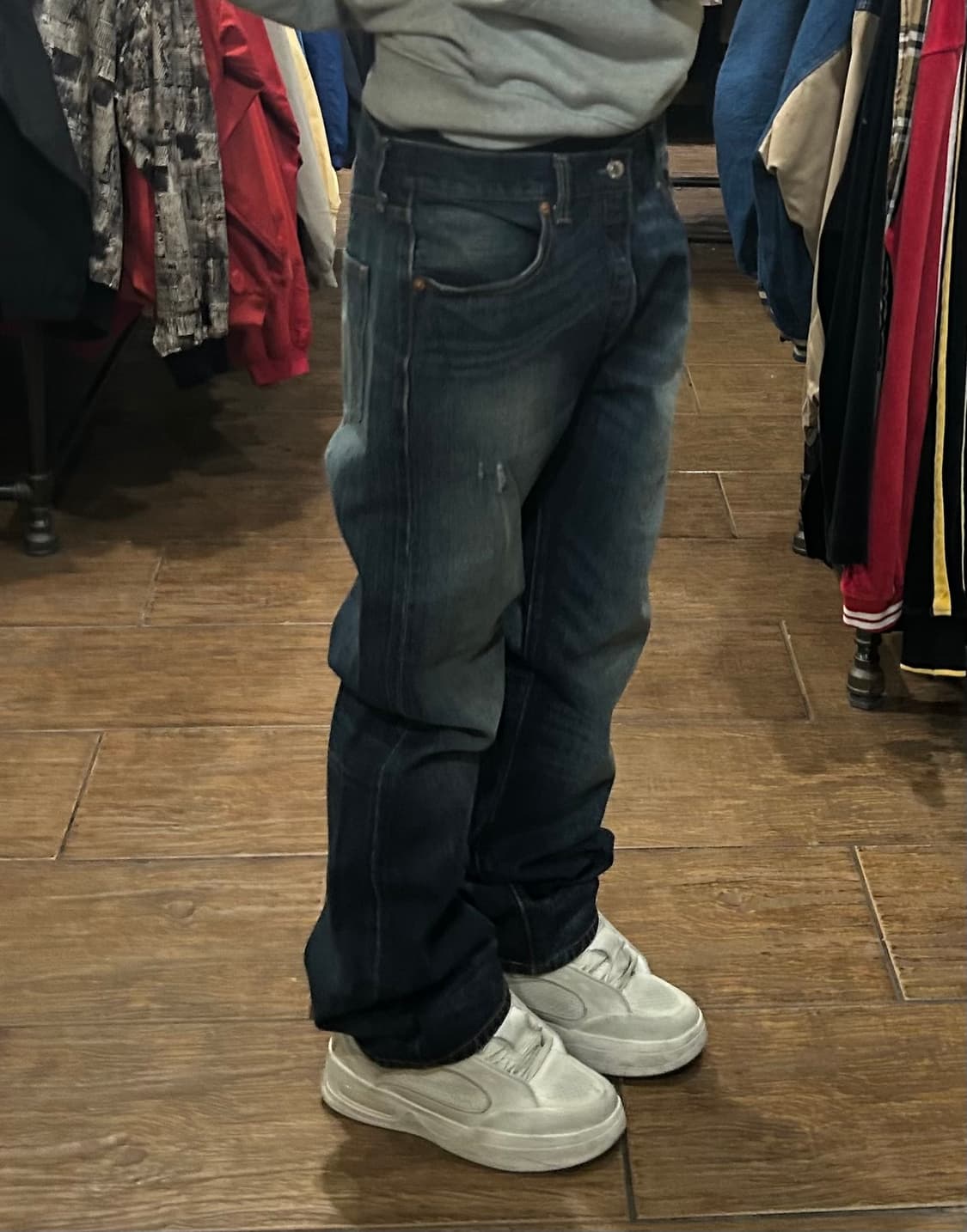 [HI] 리바이스 501 데님 진청 상품이미지3