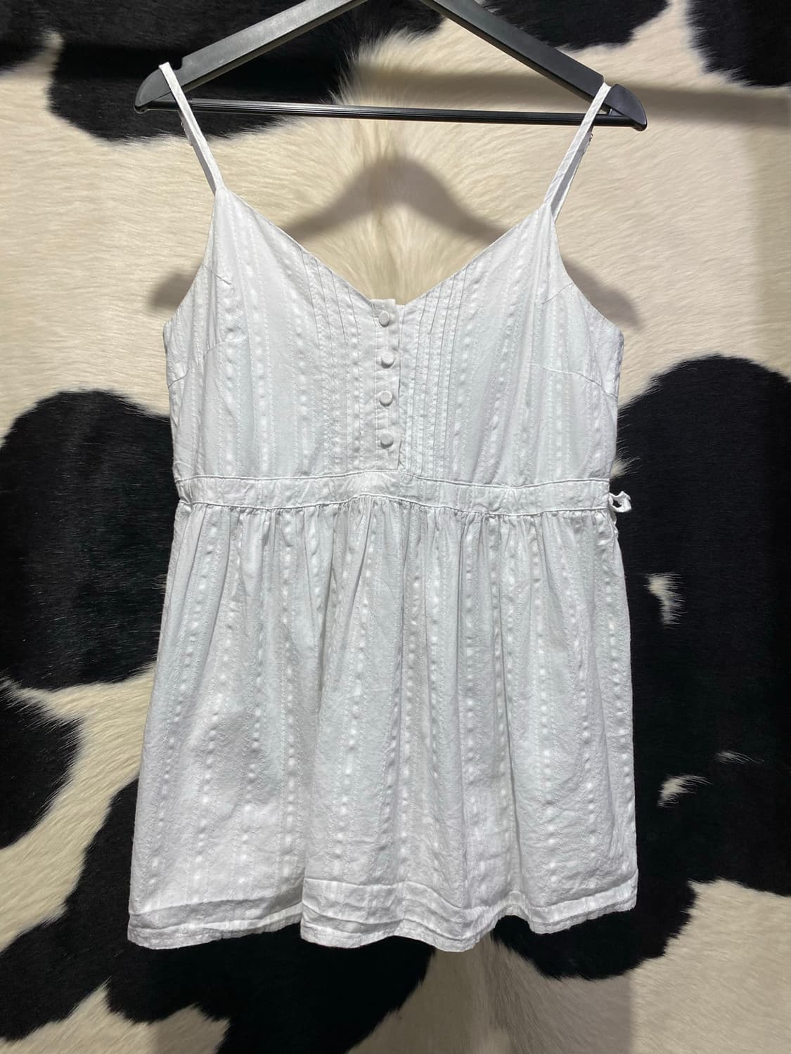 Japanese vtg 페어리 무드 엠보 프릴 슬리브리스 상품이미지3
