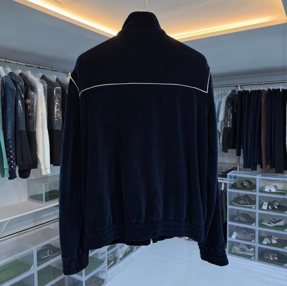 [리오브전포점] 셀린느 트리오페 벨루어 트랙 벨벳 집업 상품이미지2