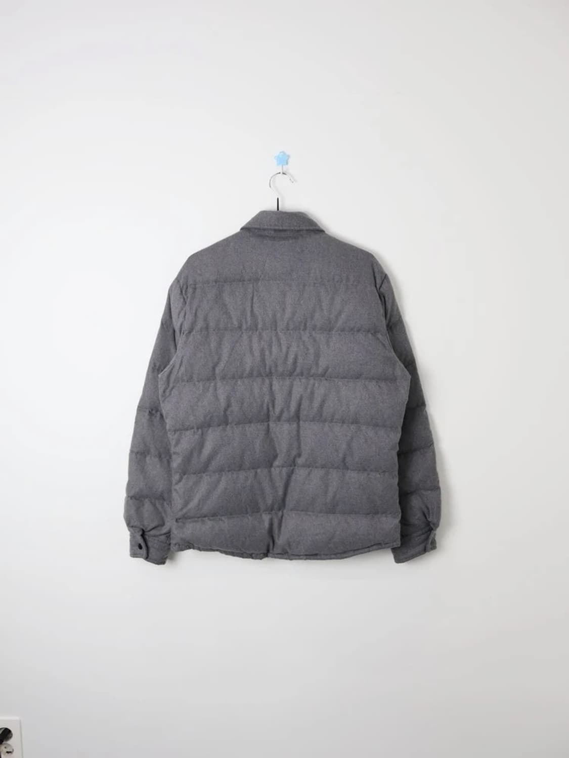 CLOSSHI Harris Tweed Pocket Quilted Down 상품이미지2