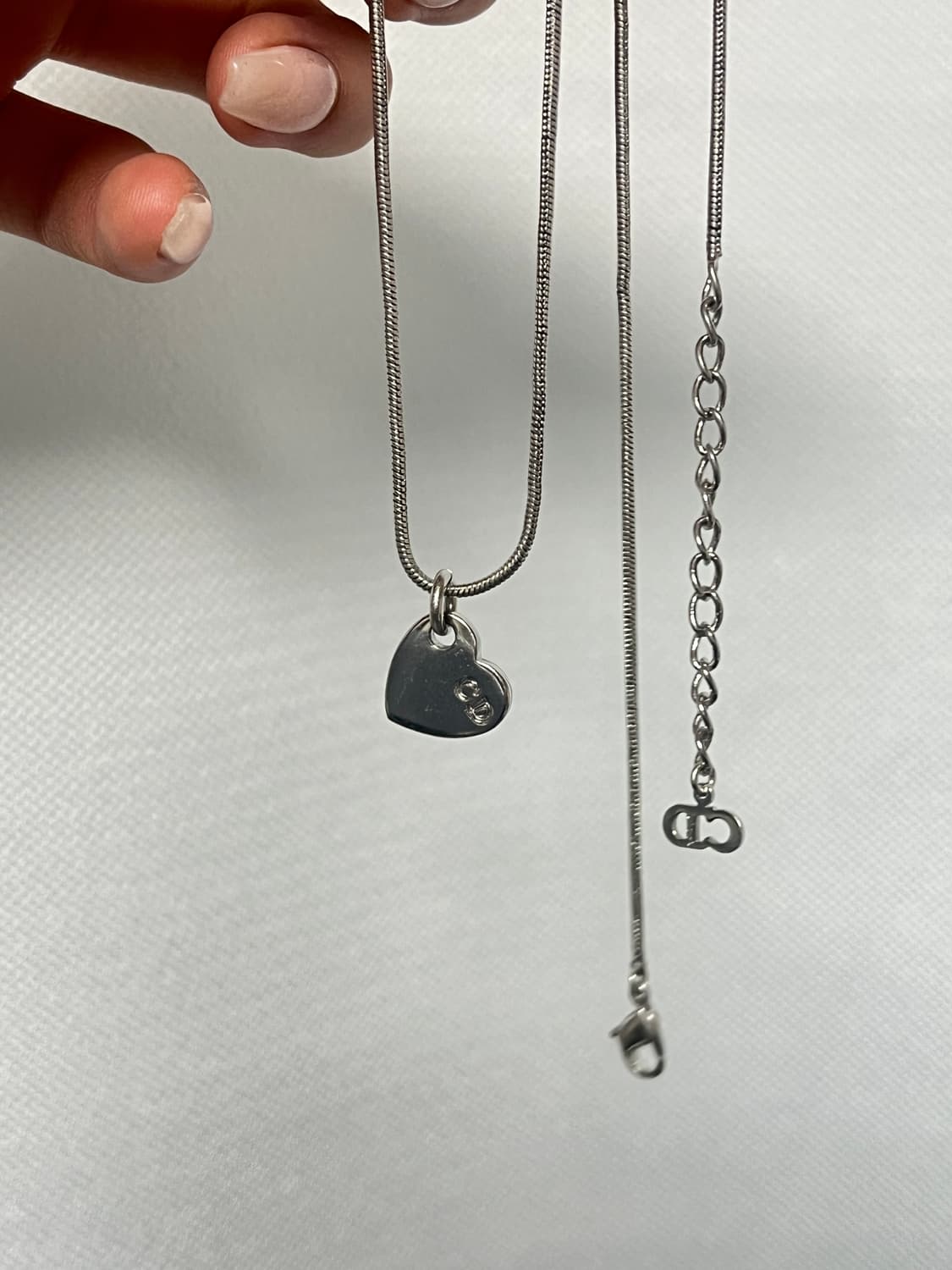 디올 하트 목걸이 상품이미지4