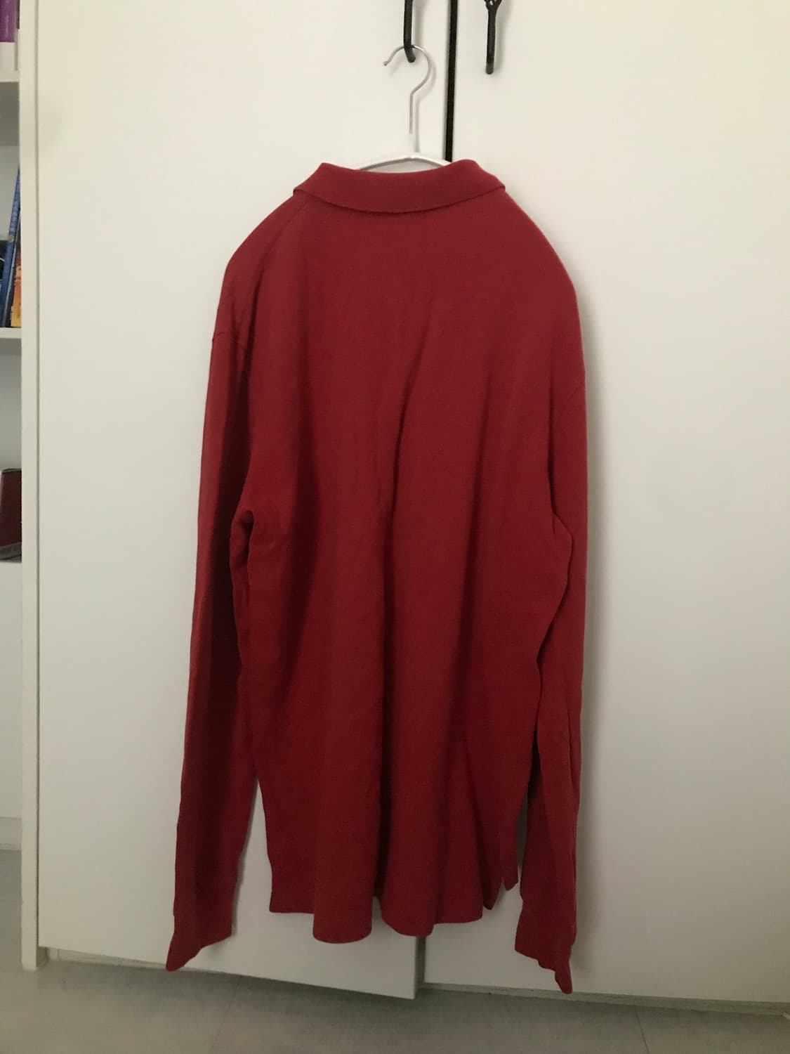 폴로랄프로렌 레드 카라 롱슬리브 상품이미지2