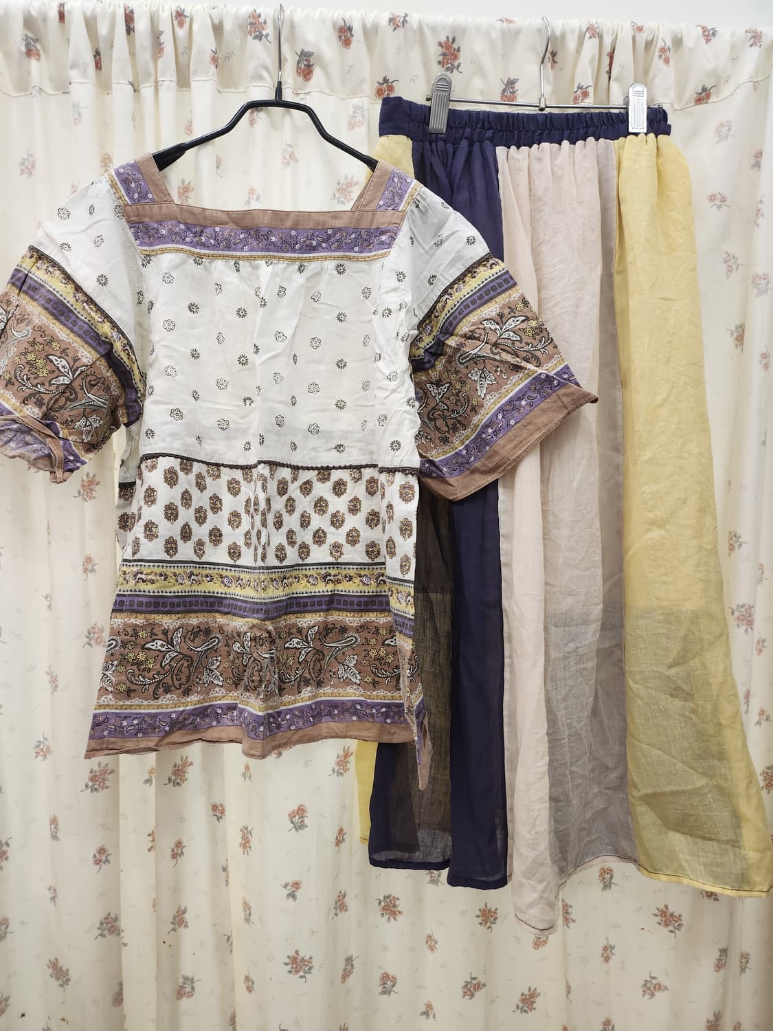 (지구샵) 노랑히피 코디2세트  상품이미지1