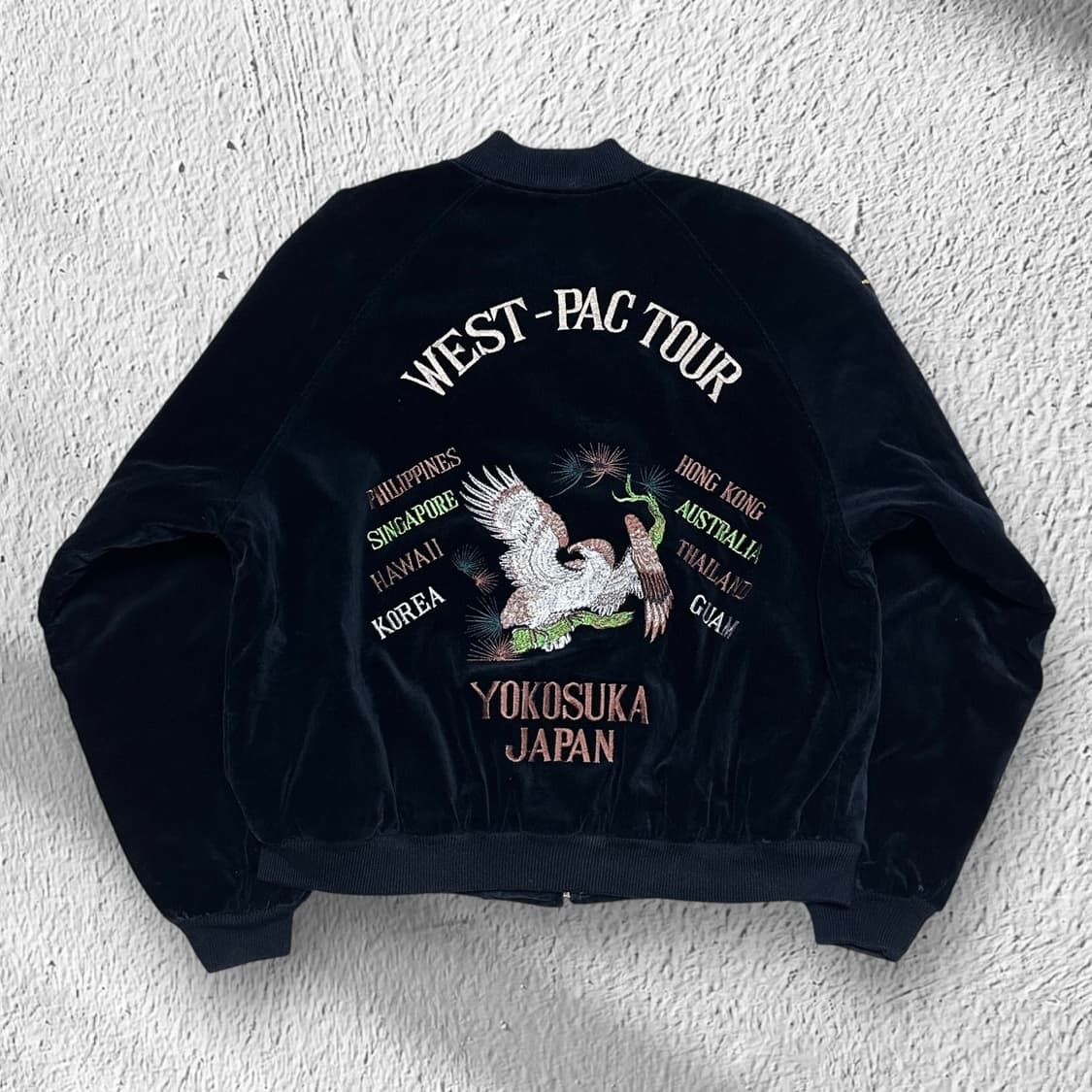 90s 빈티지 벨벳 스베니어 자켓 상품이미지8