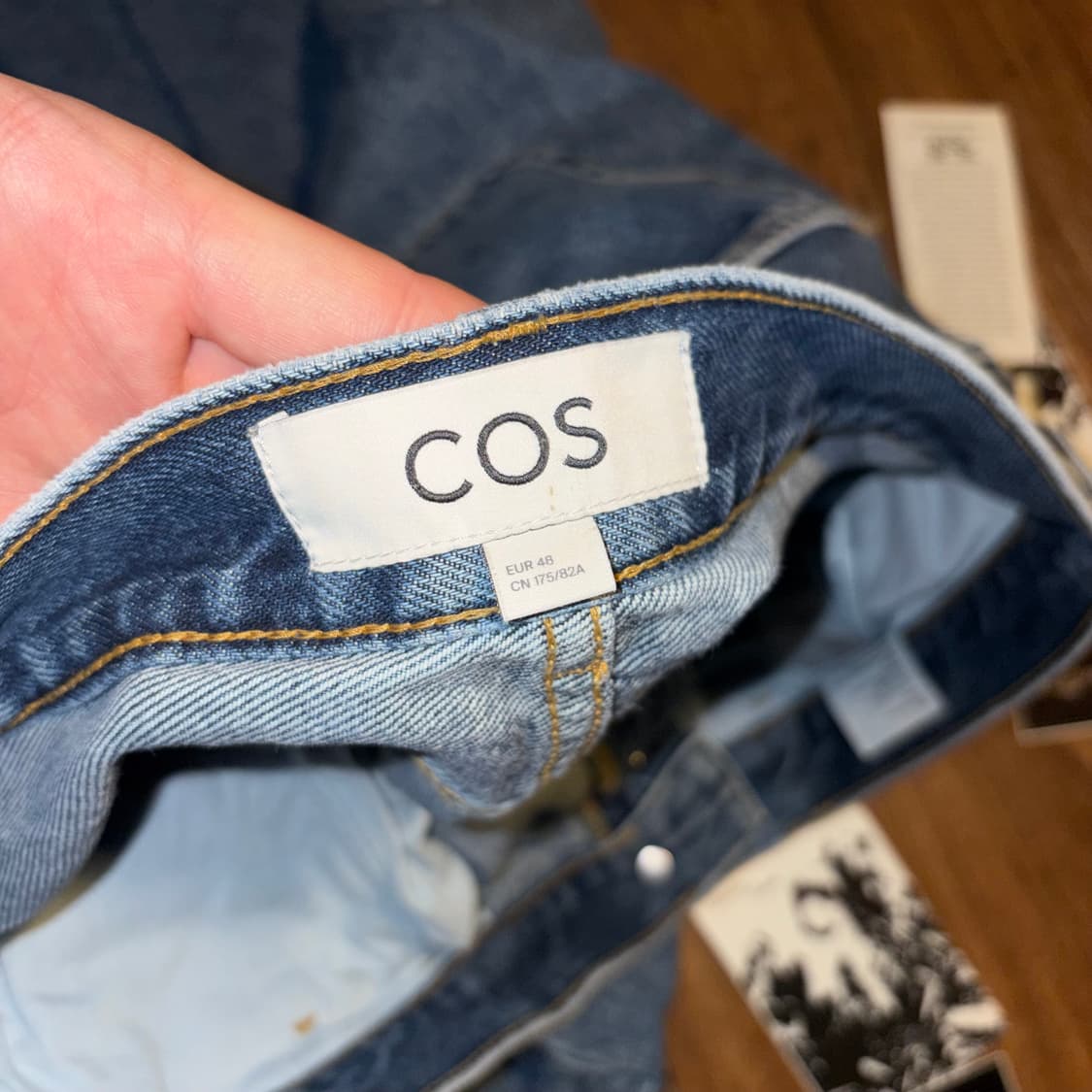 Cos Flare fit washed denim pants 상품이미지5