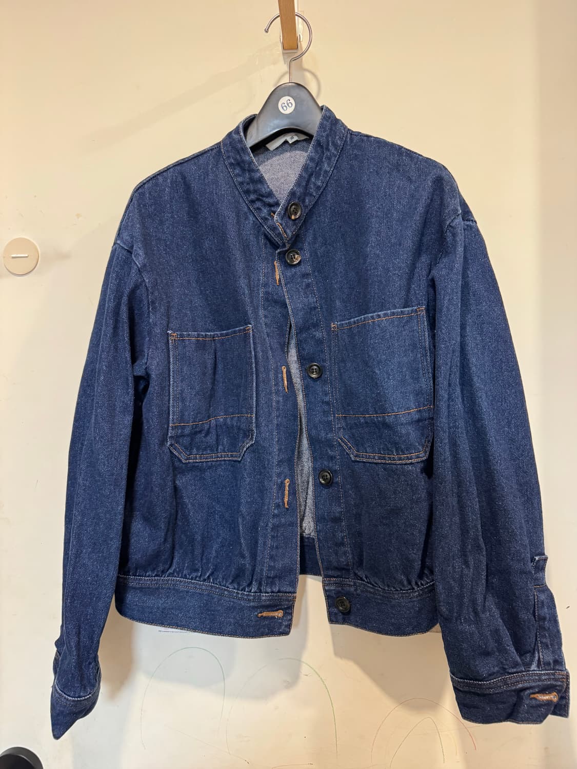 athe 바네사브루노 데님자켓 상품이미지2