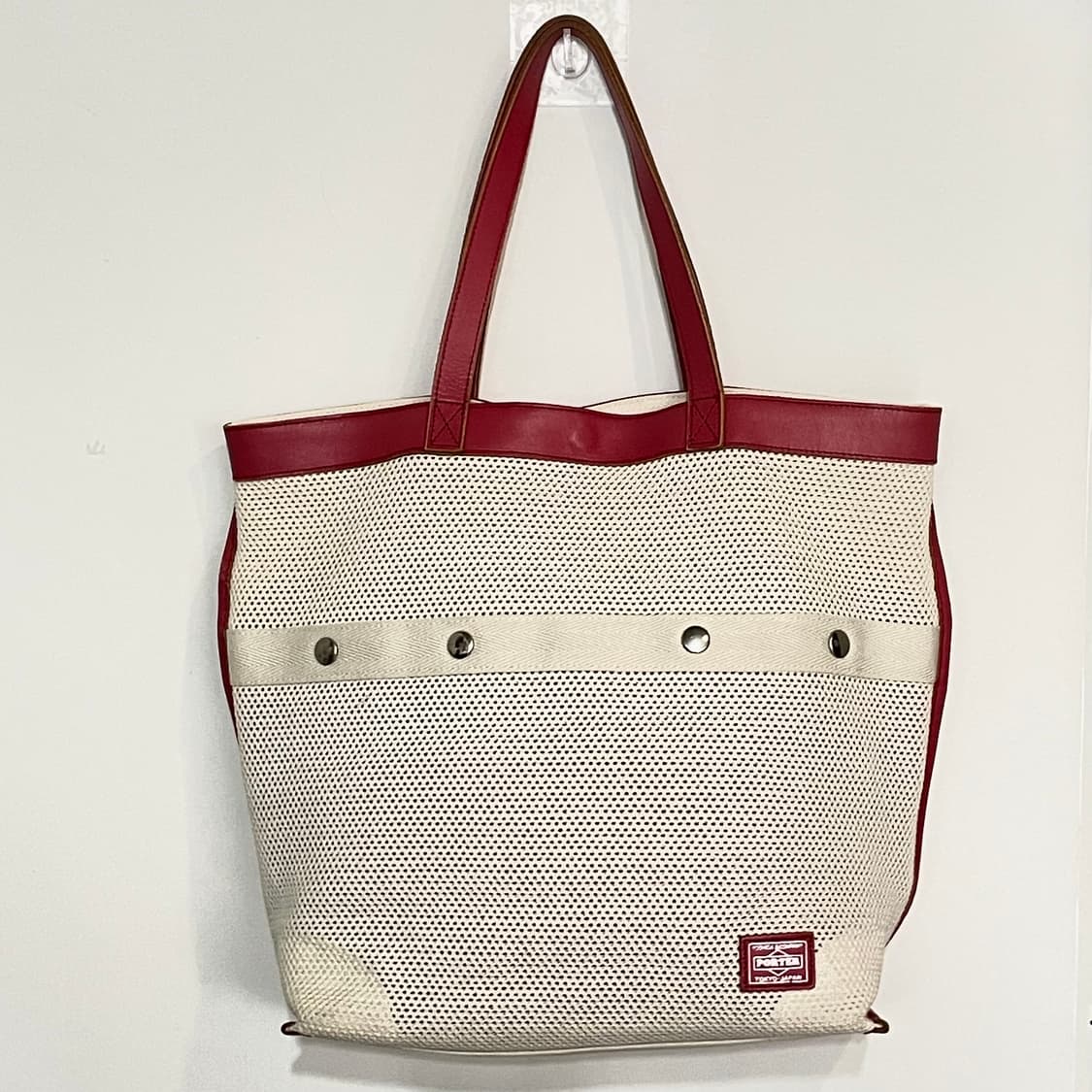 요시다 포터 토트백 레드 상품이미지1