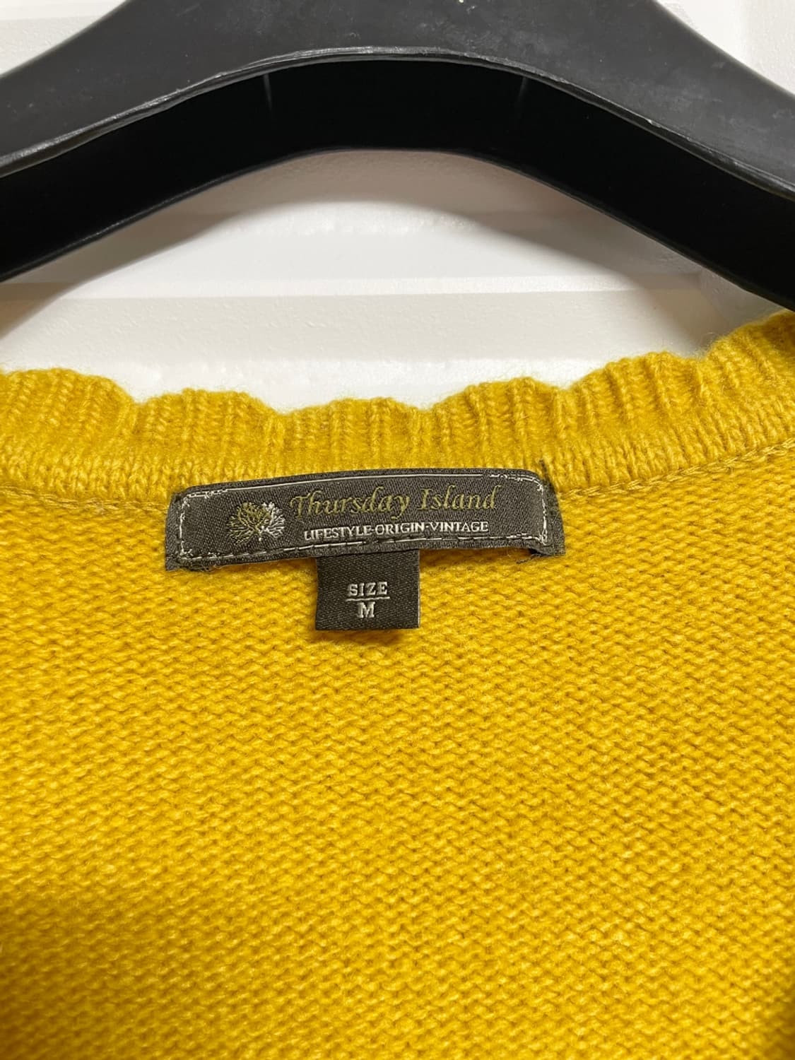 써스데이아일랜드 니트 조끼 상품이미지5