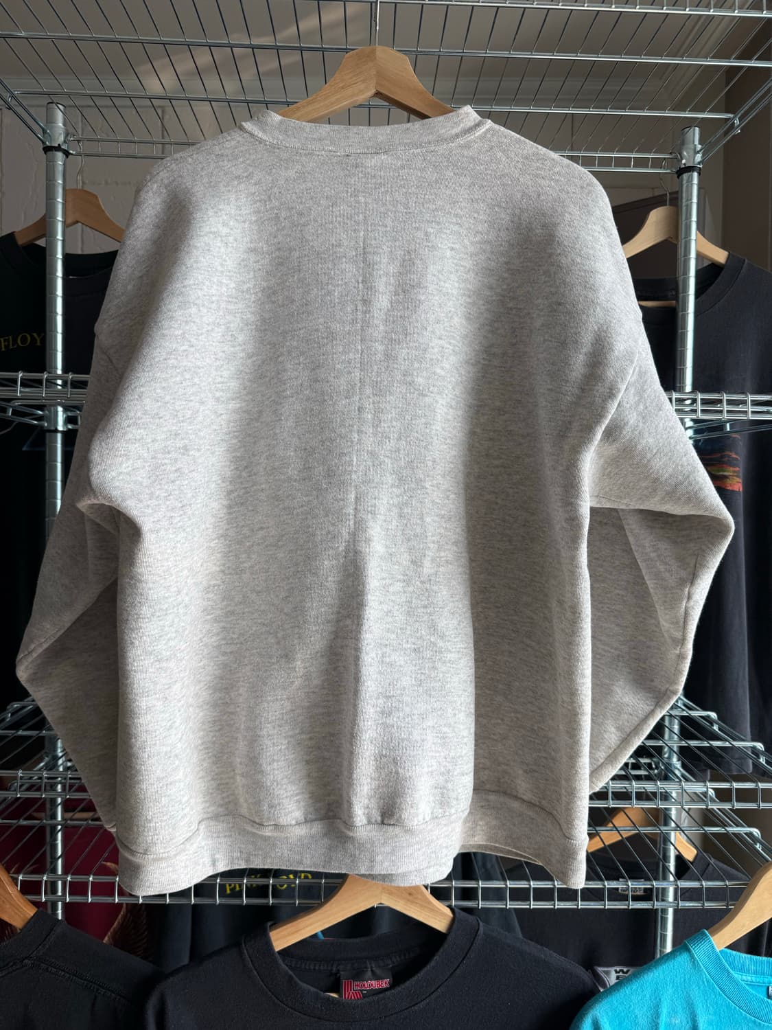 90s 디즈니 미키마우스 스웻셔츠 그레이 상품이미지2