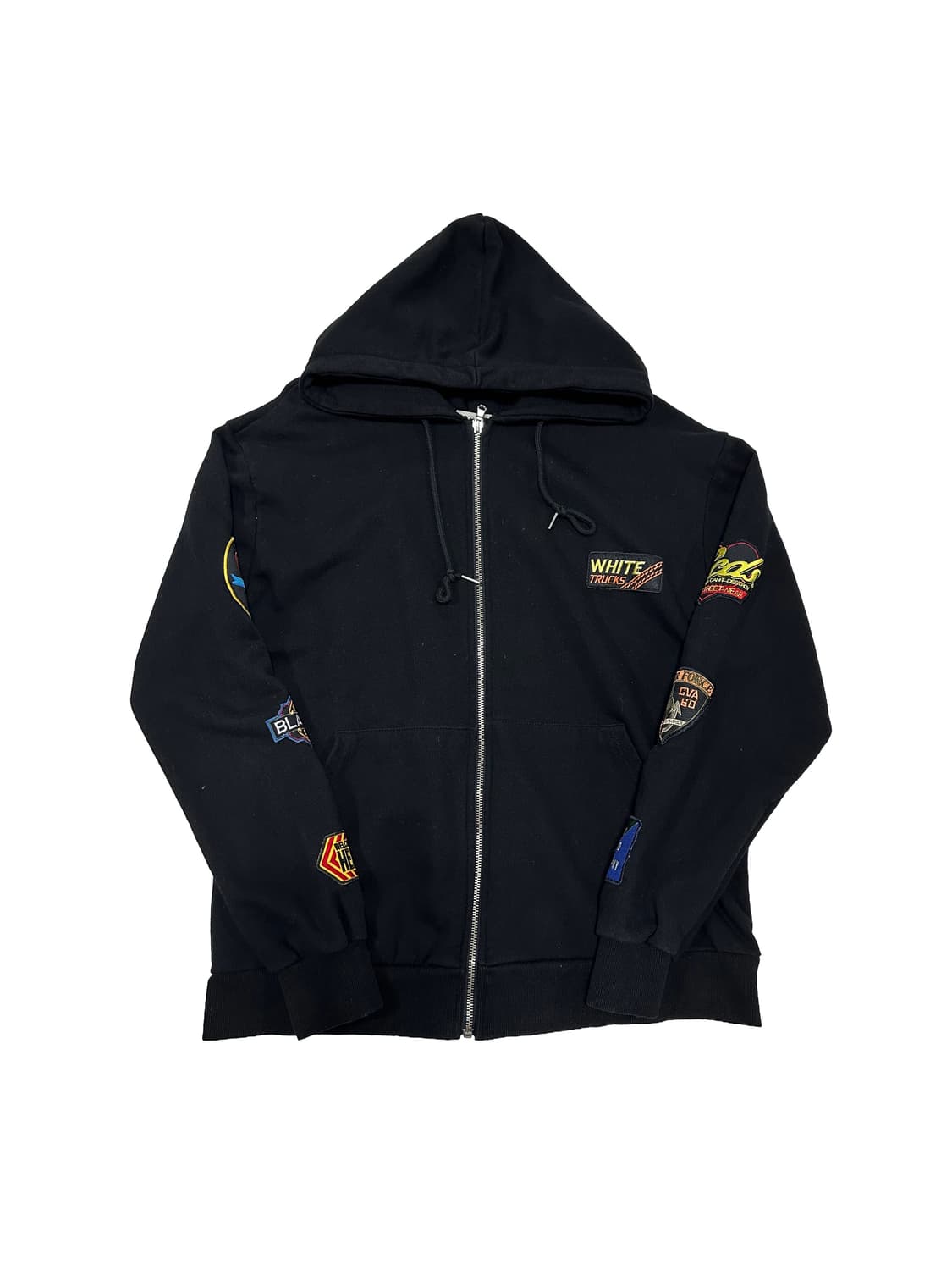 빈티지 와팬 후드 집업 상품이미지1