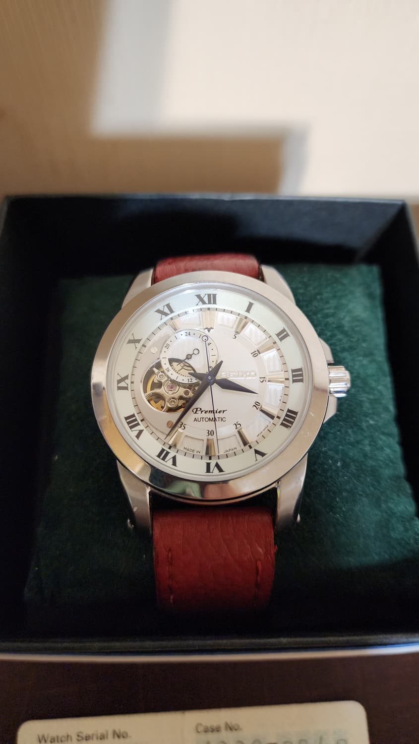 세이코 프리미어 오토매틱 시계 상품이미지2