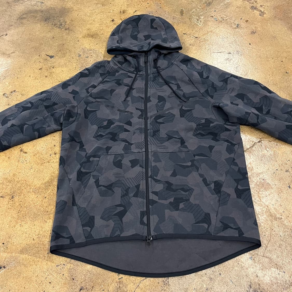 [정품/XL,105] 나이키 테크 카모 후드집업 b16 상품이미지3