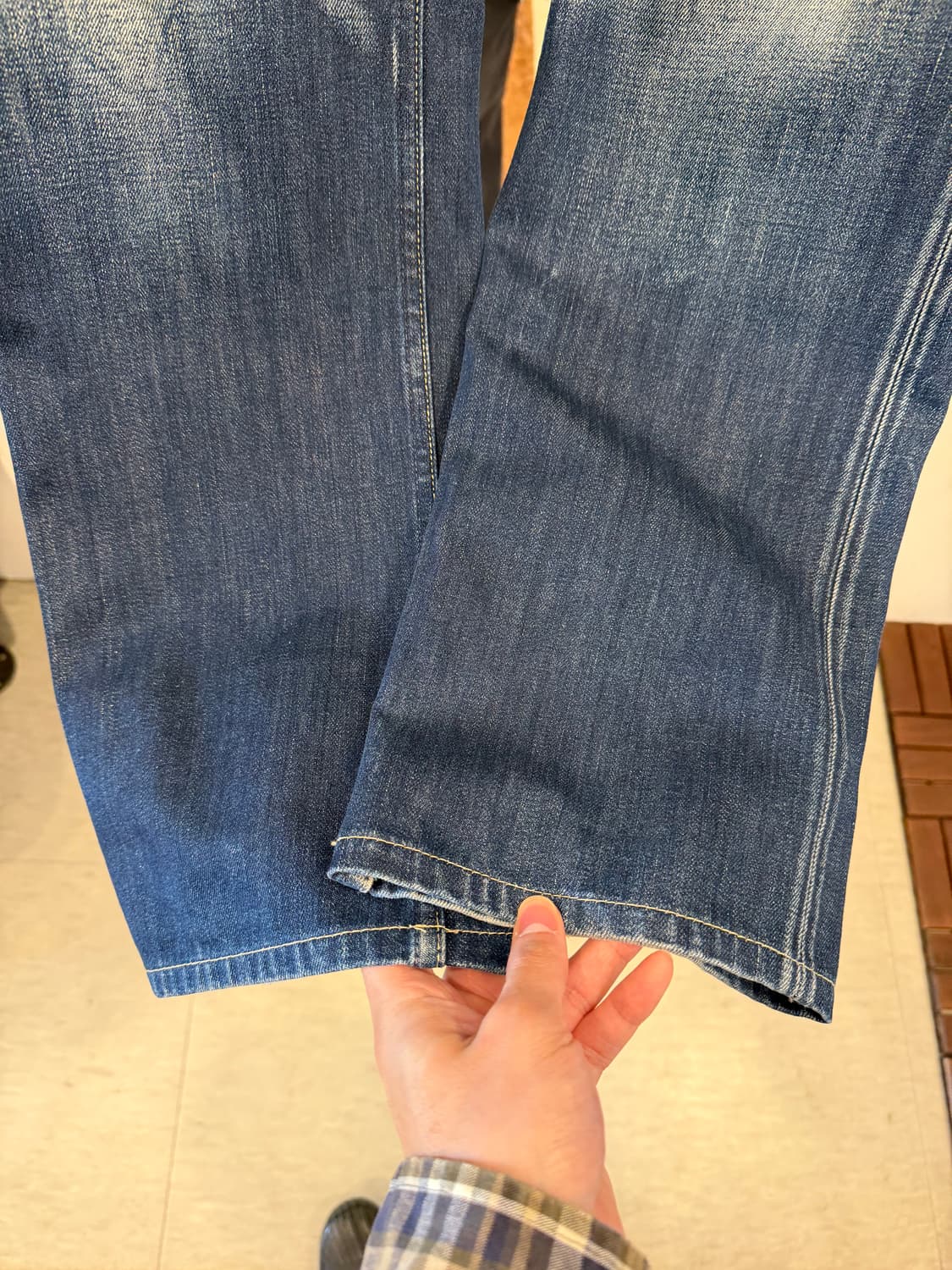 Levis 리바이스 502 빈티지 데님 팬츠 (33-34inch) 상품이미지4