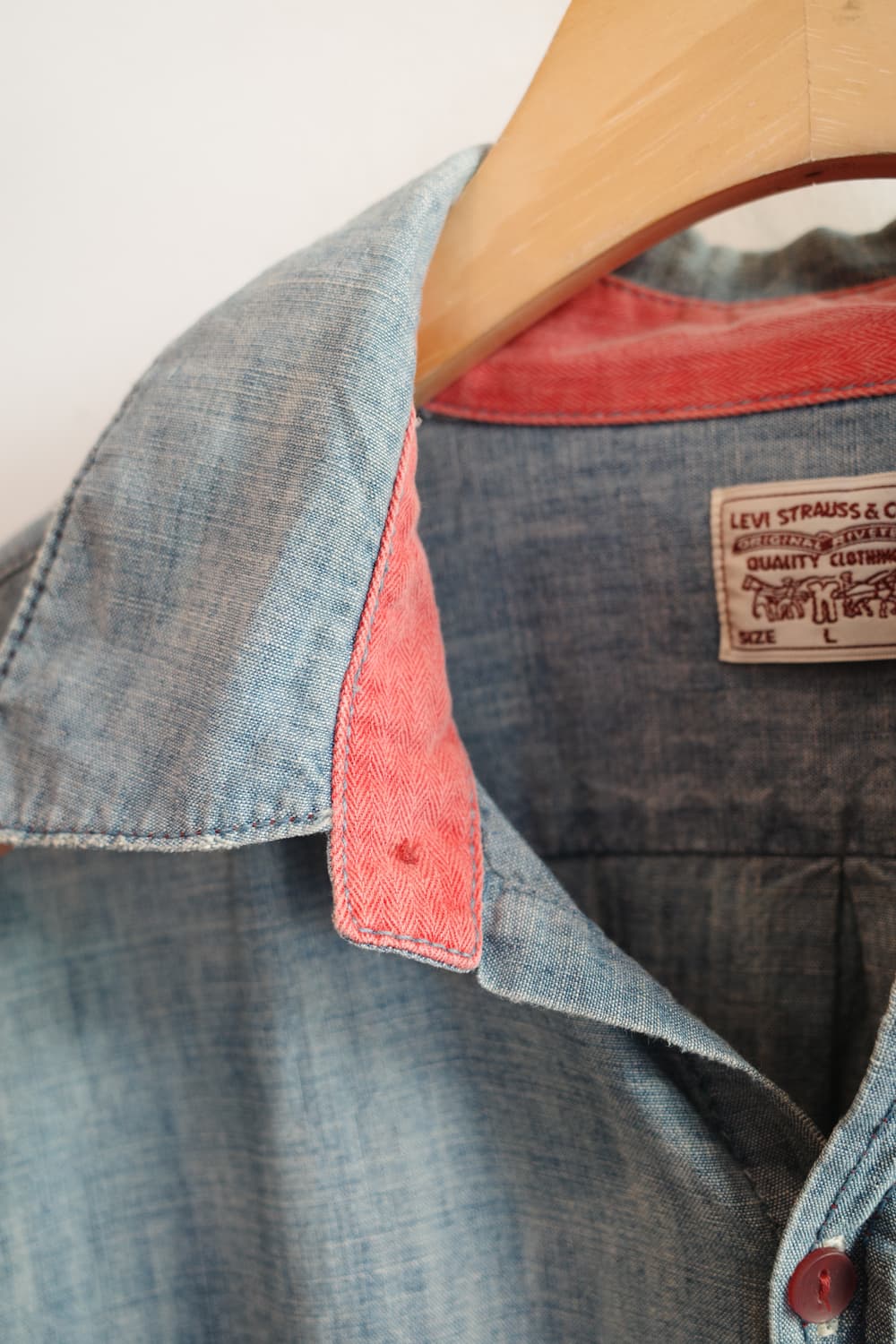 Levis 리바이스 샴브레이 셔츠  상품이미지4