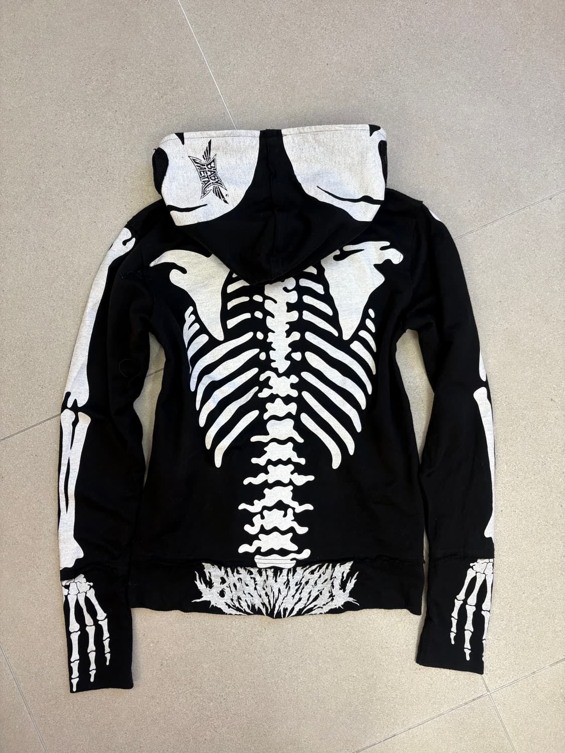 Babymetal 뼈 후드집업 상품이미지8
