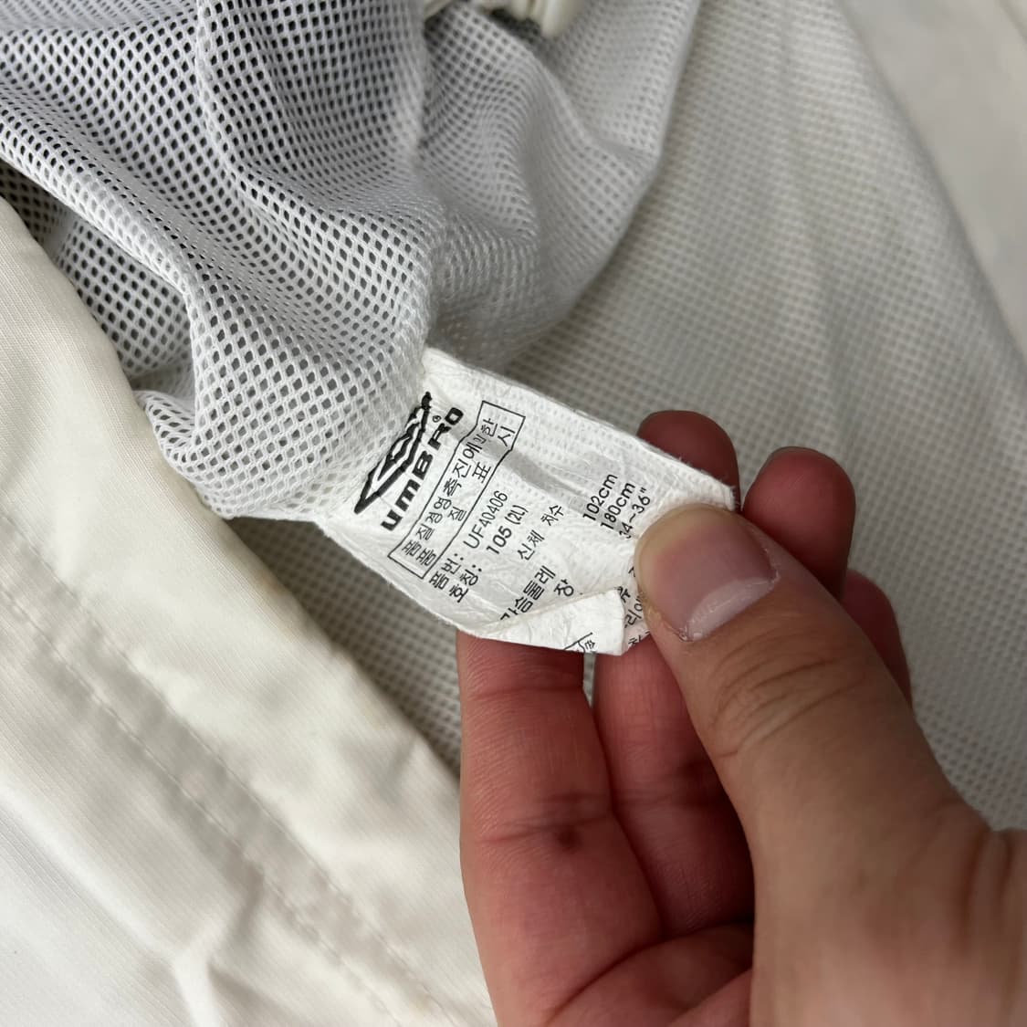 엄브로 잉글랜드 국대 03-05 하프 아노락 바람막이 자켓 상품이미지6