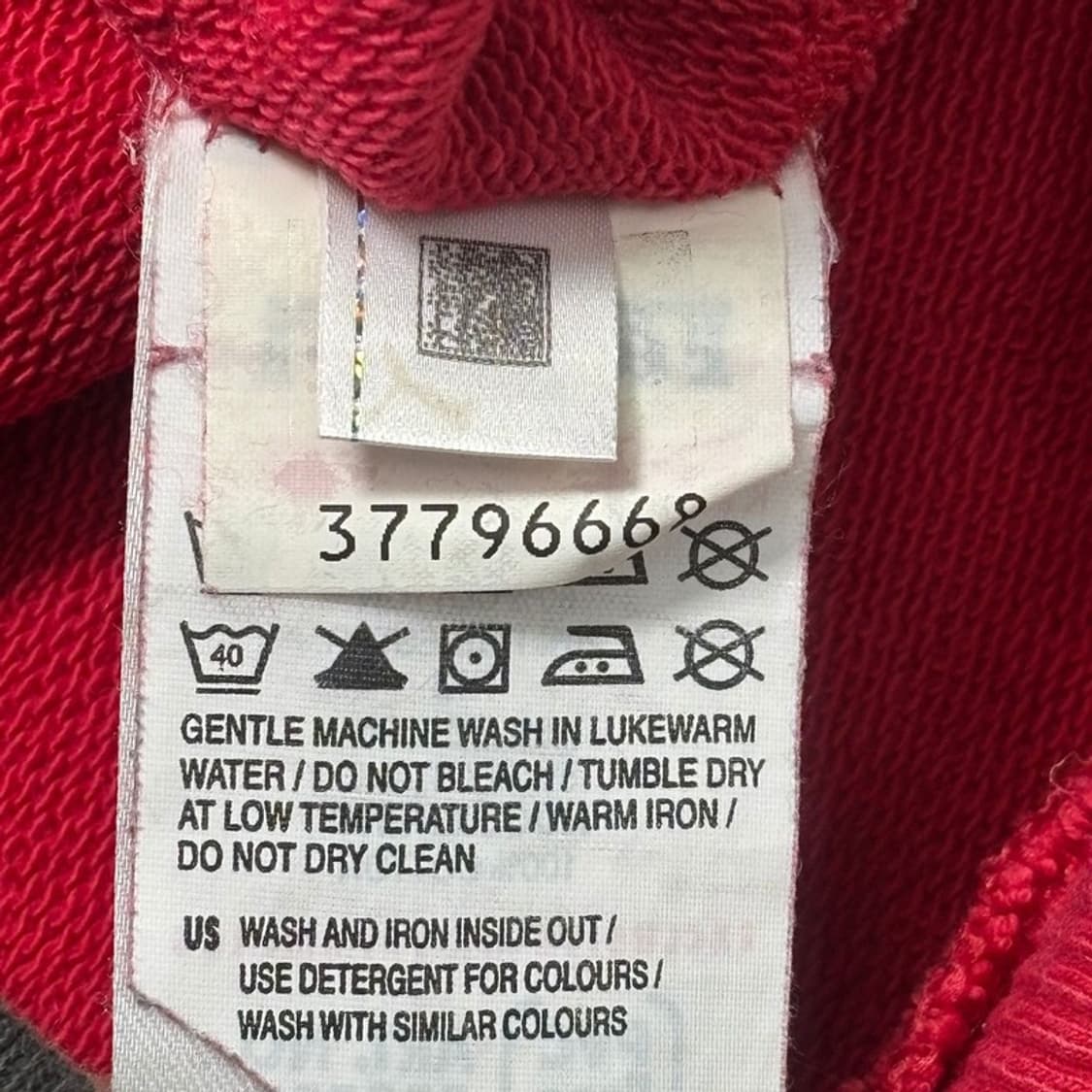 PUMA 스쿠데리아 페라리 후드집업 레드 2XL 상품이미지8