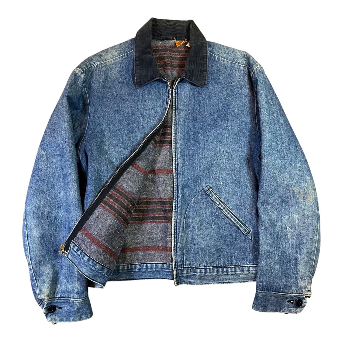 70s 랭글러 빅벤 데님 워크웨어 자켓 상품이미지1