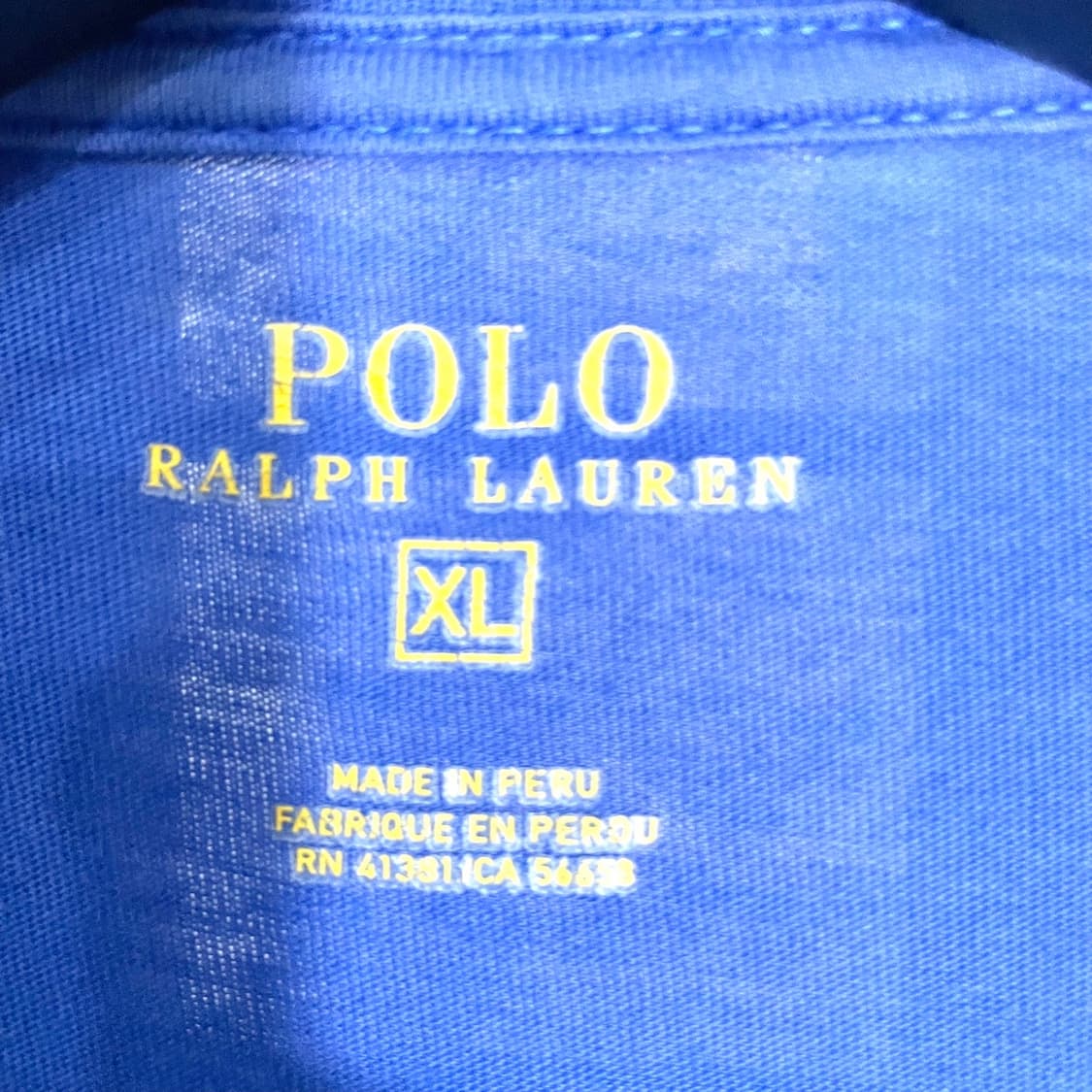 폴로 빈티지 프린팅 반팔티 상품이미지5