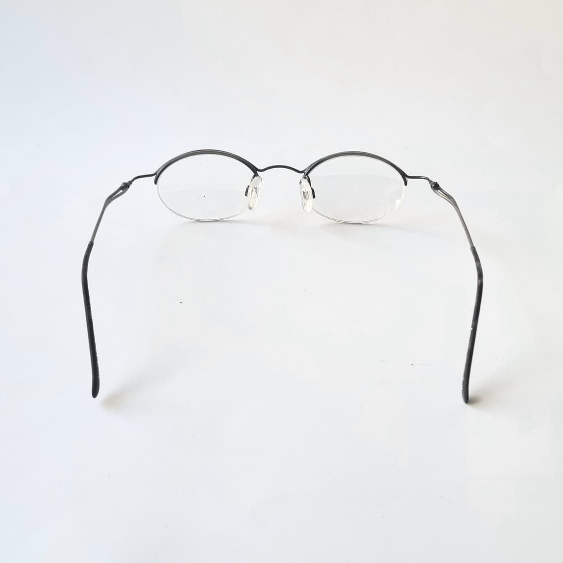 데드스탁 빈티지 오벌형 반무테 안경테 464 상품이미지8