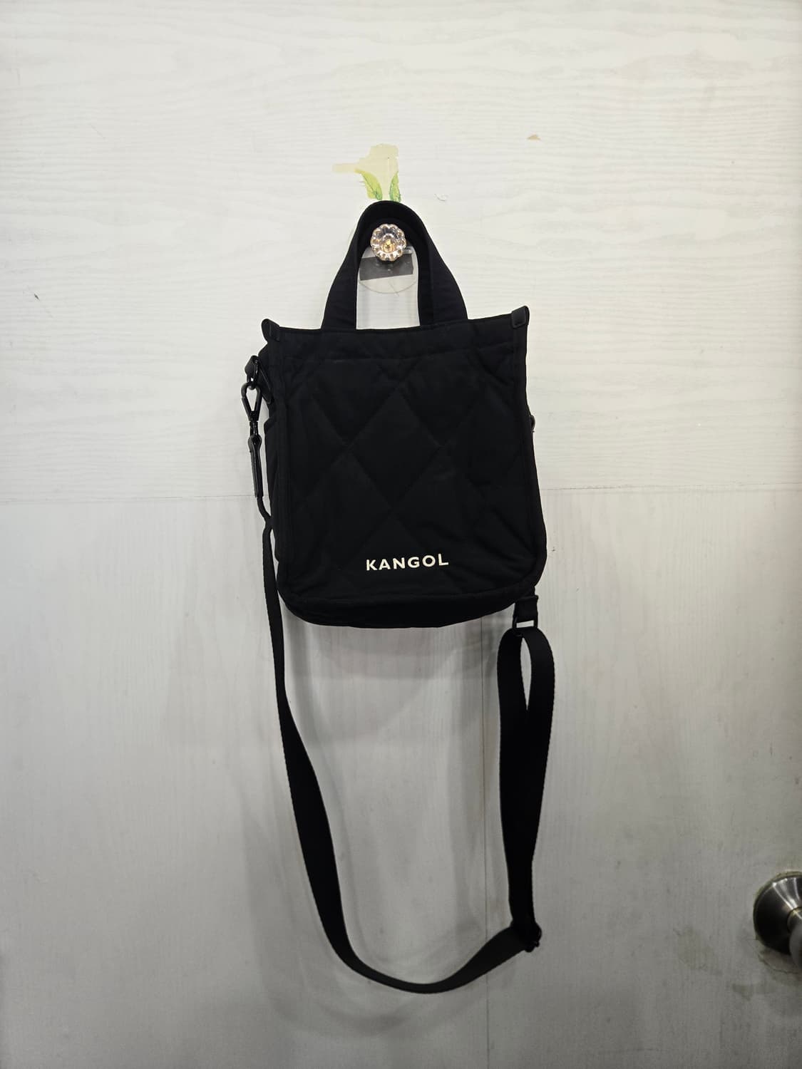 KANGOL 캉골 퀼팅 크로스백! 가방 상태 새상품급 입니다!~ 상품이미지3