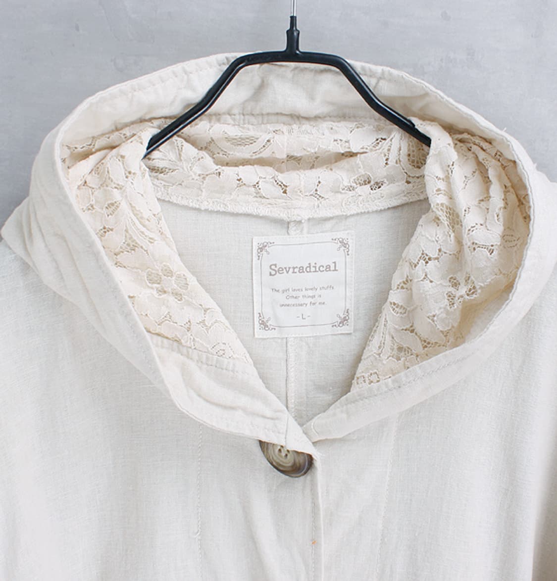 Sevradical linen blend cape _ S3883 상품이미지7