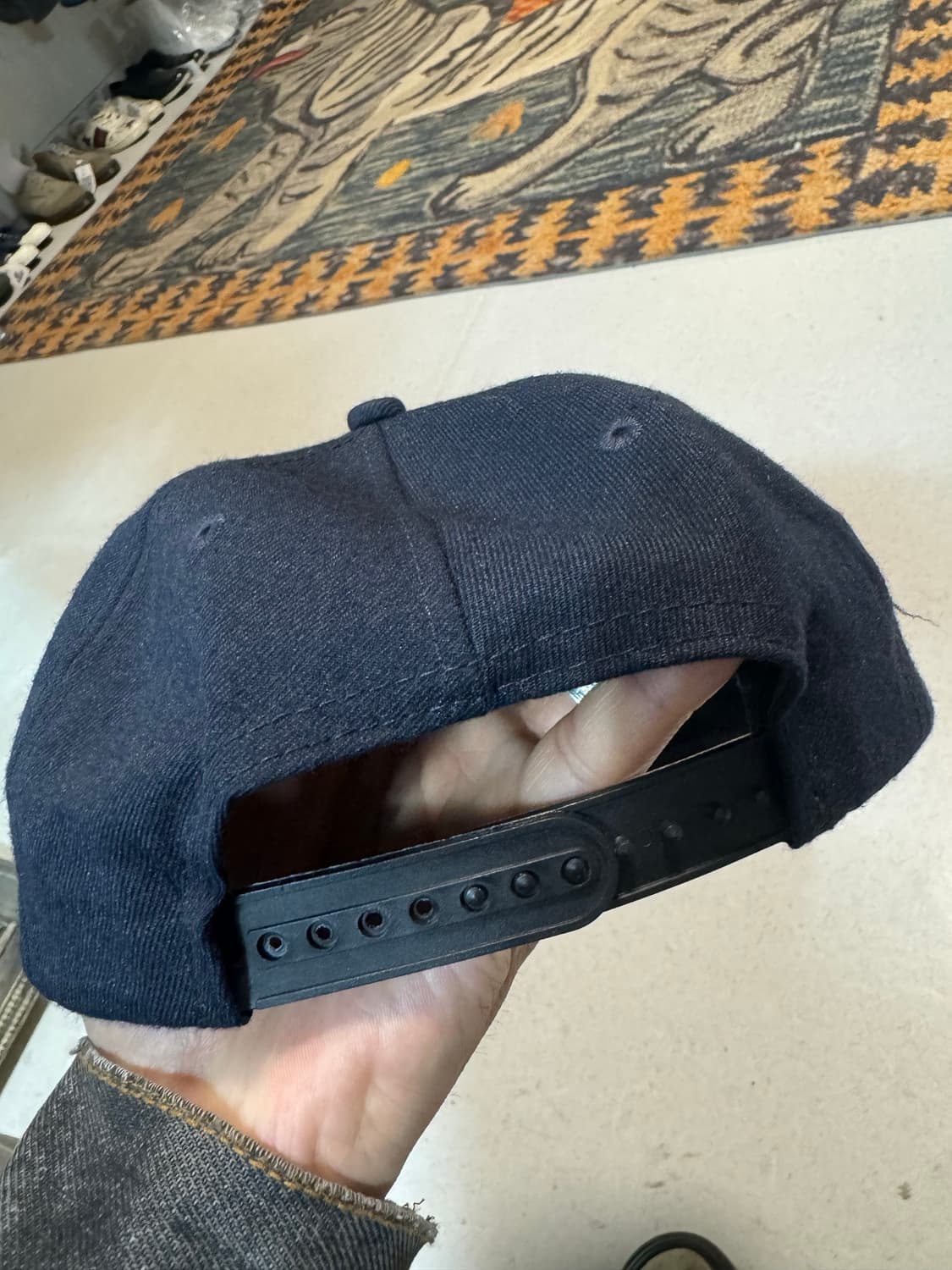 미군 미해군 하와이 진주만 빈티지 스냅백 made in usa 모자 상품이미지4