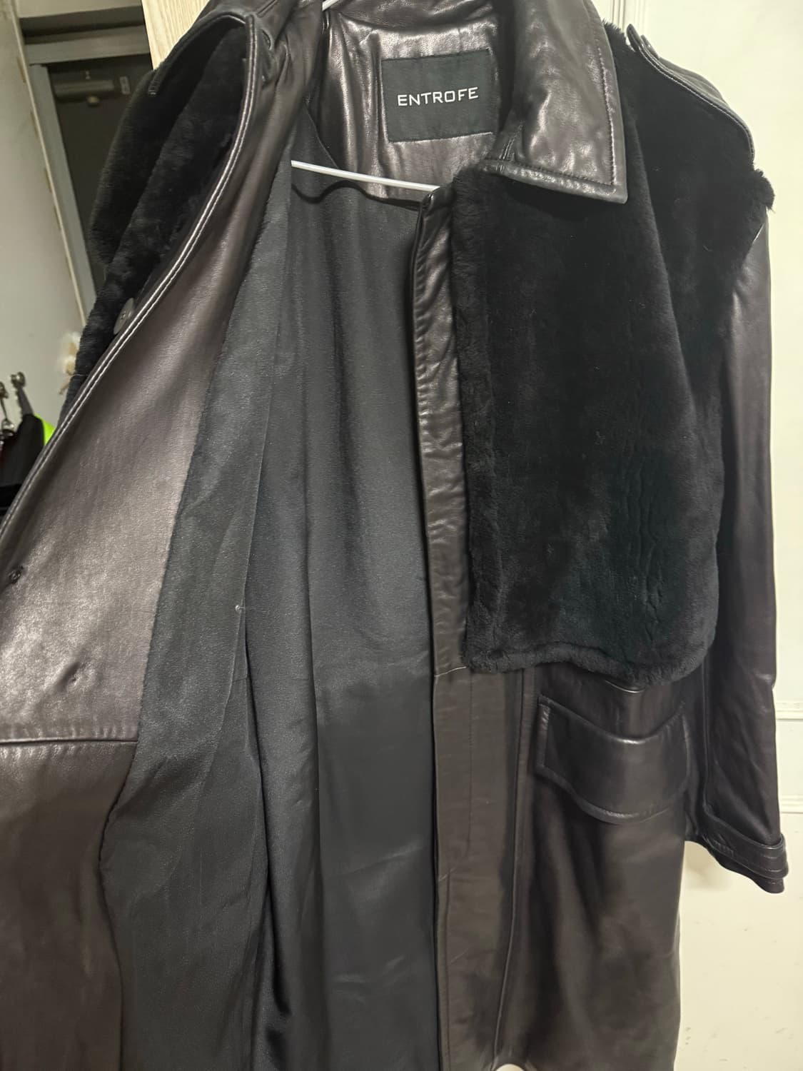 남자양가죽롱자켓거의새것 상품이미지6